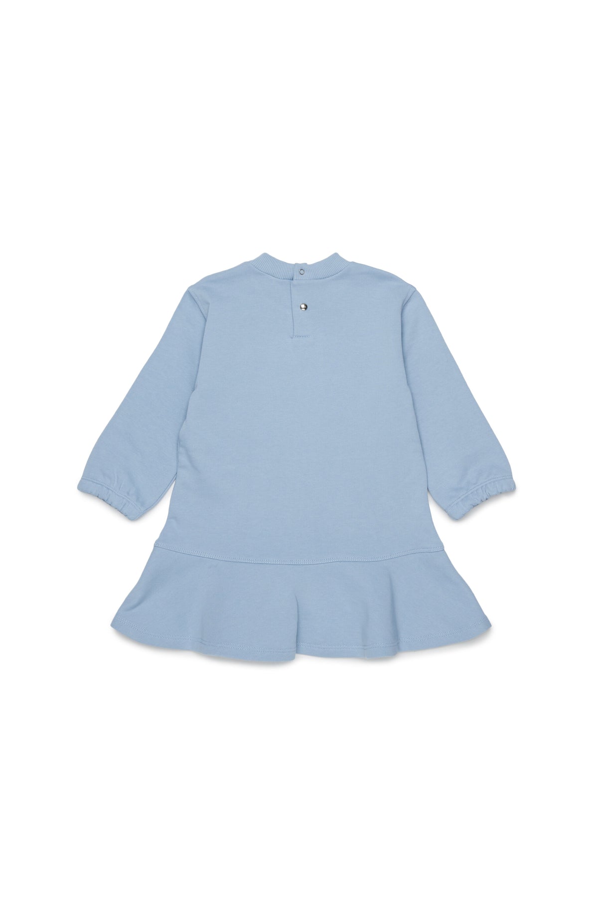 Fleece dress with logo
