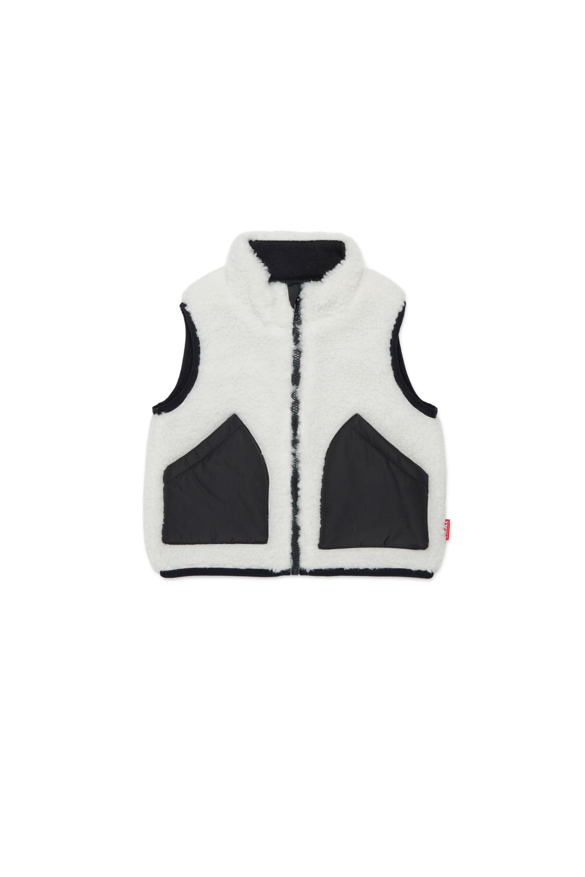 Teddy vest with logo
