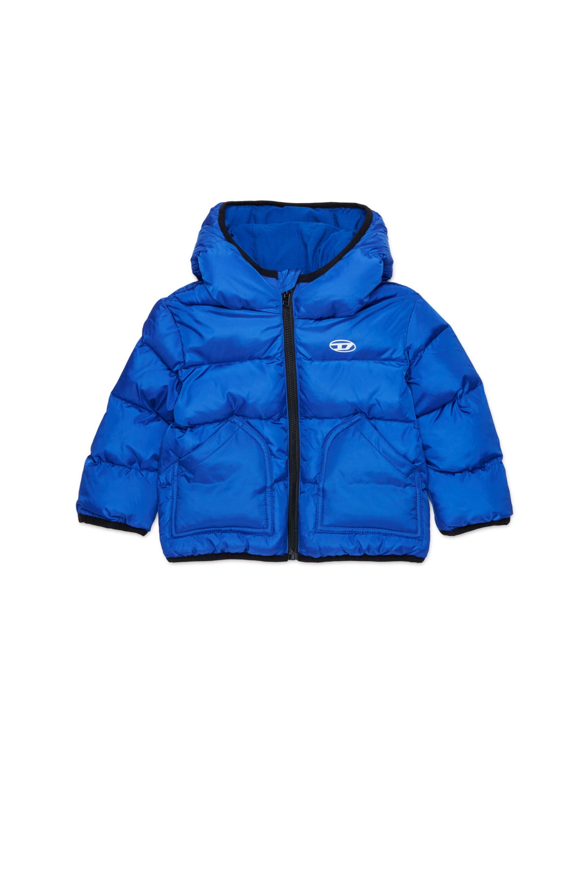 Padded jacket with logo