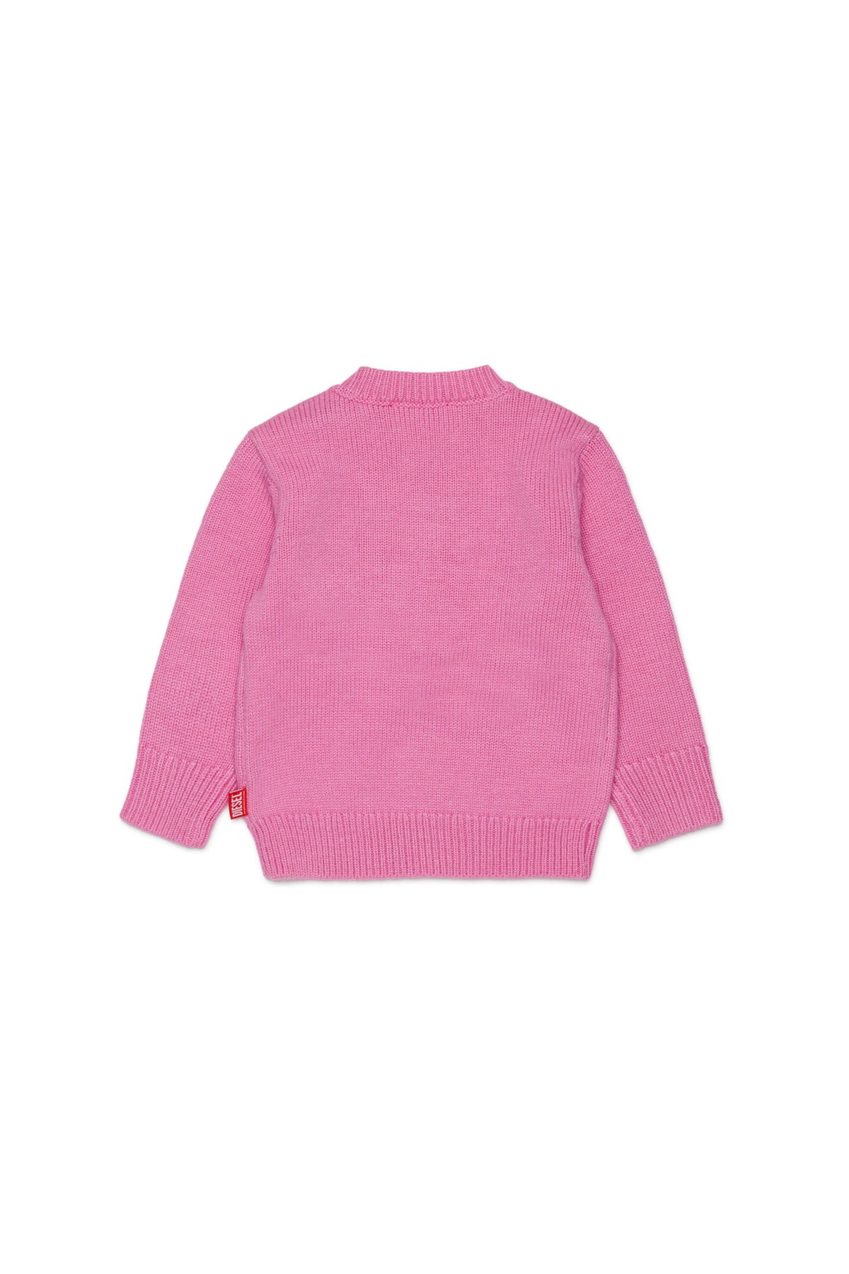Crew-neck pullover with logo