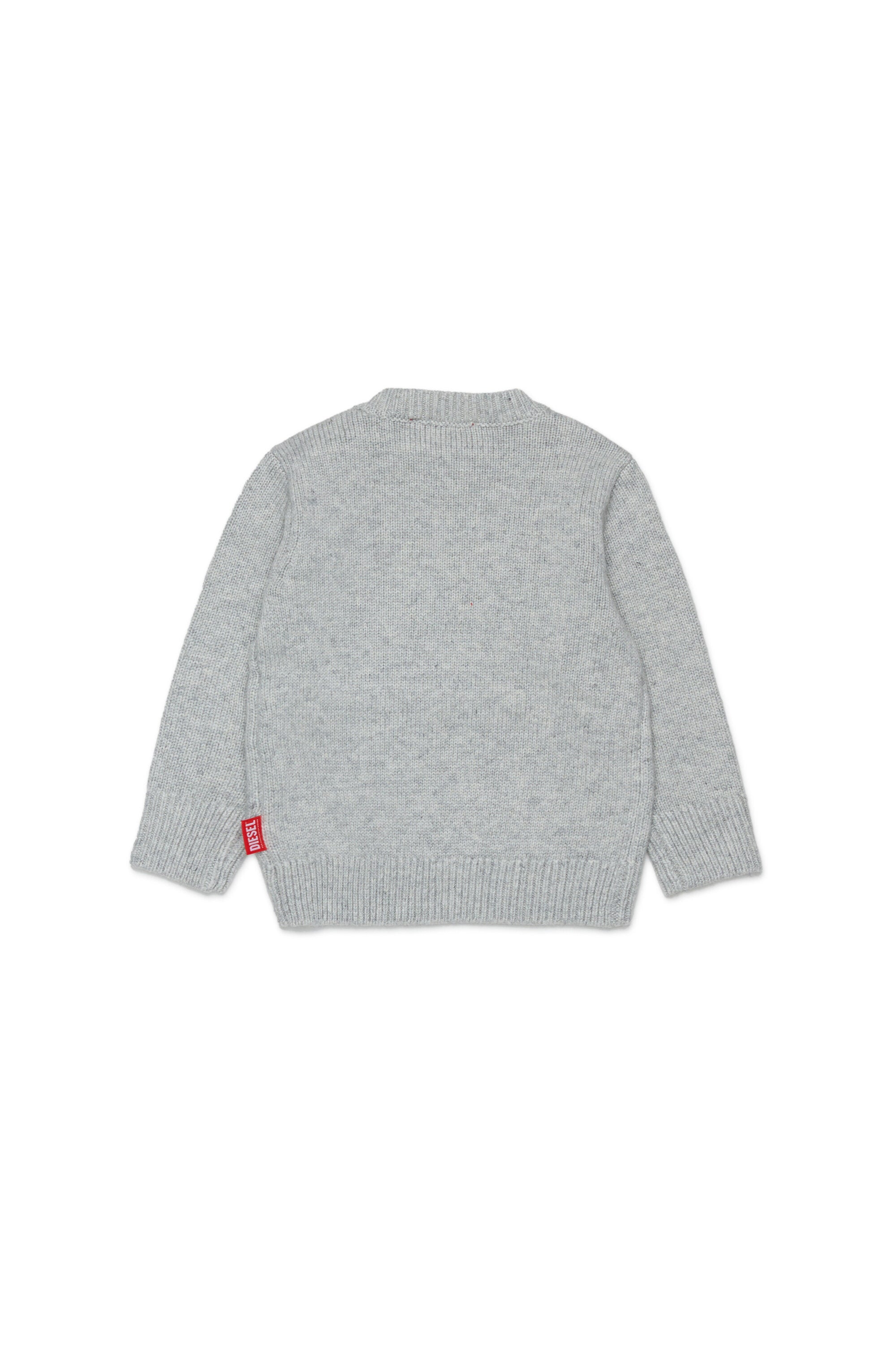 Crew-neck pullover with logo