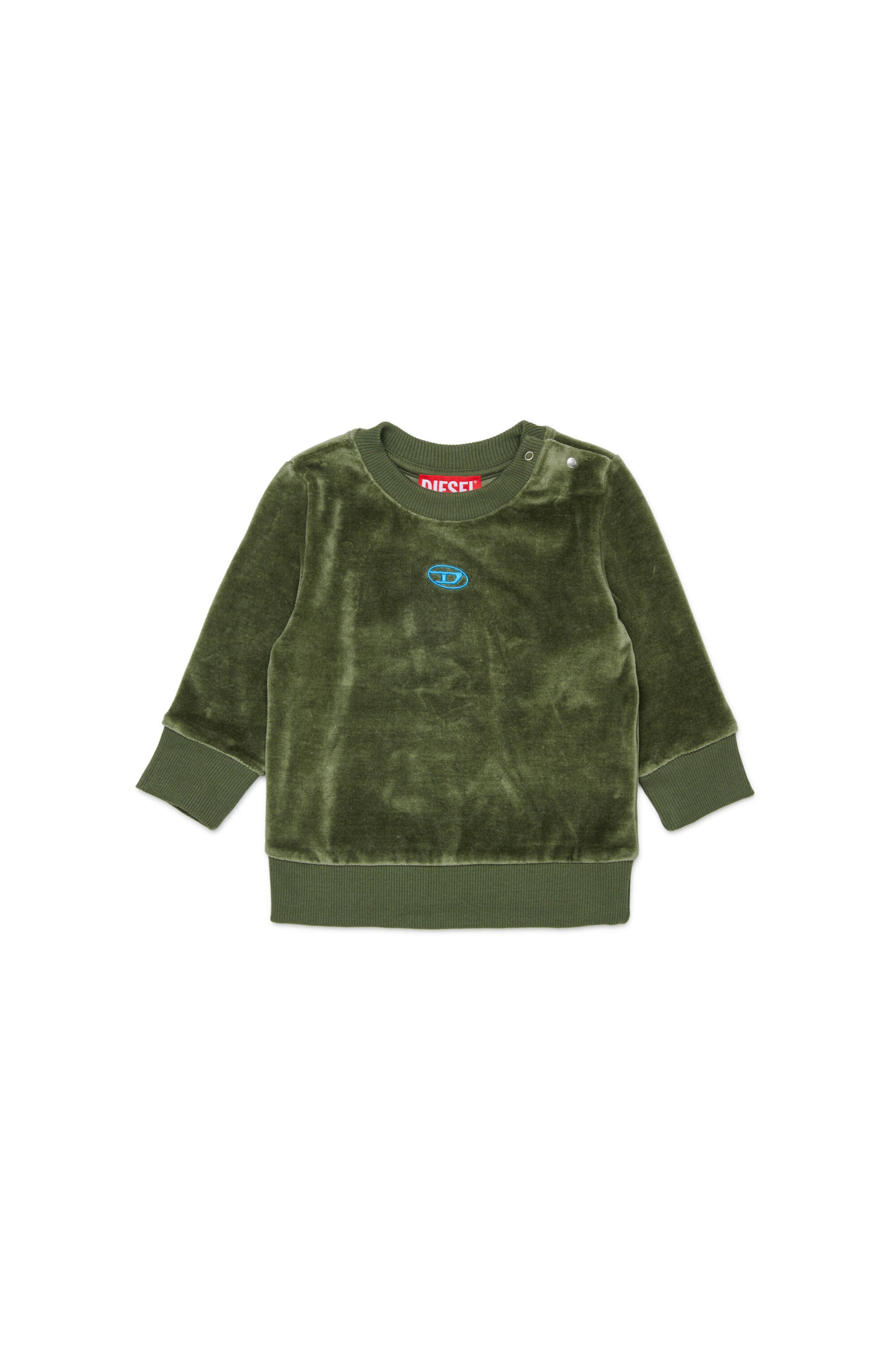 Crew-neck sweatshirt with logo