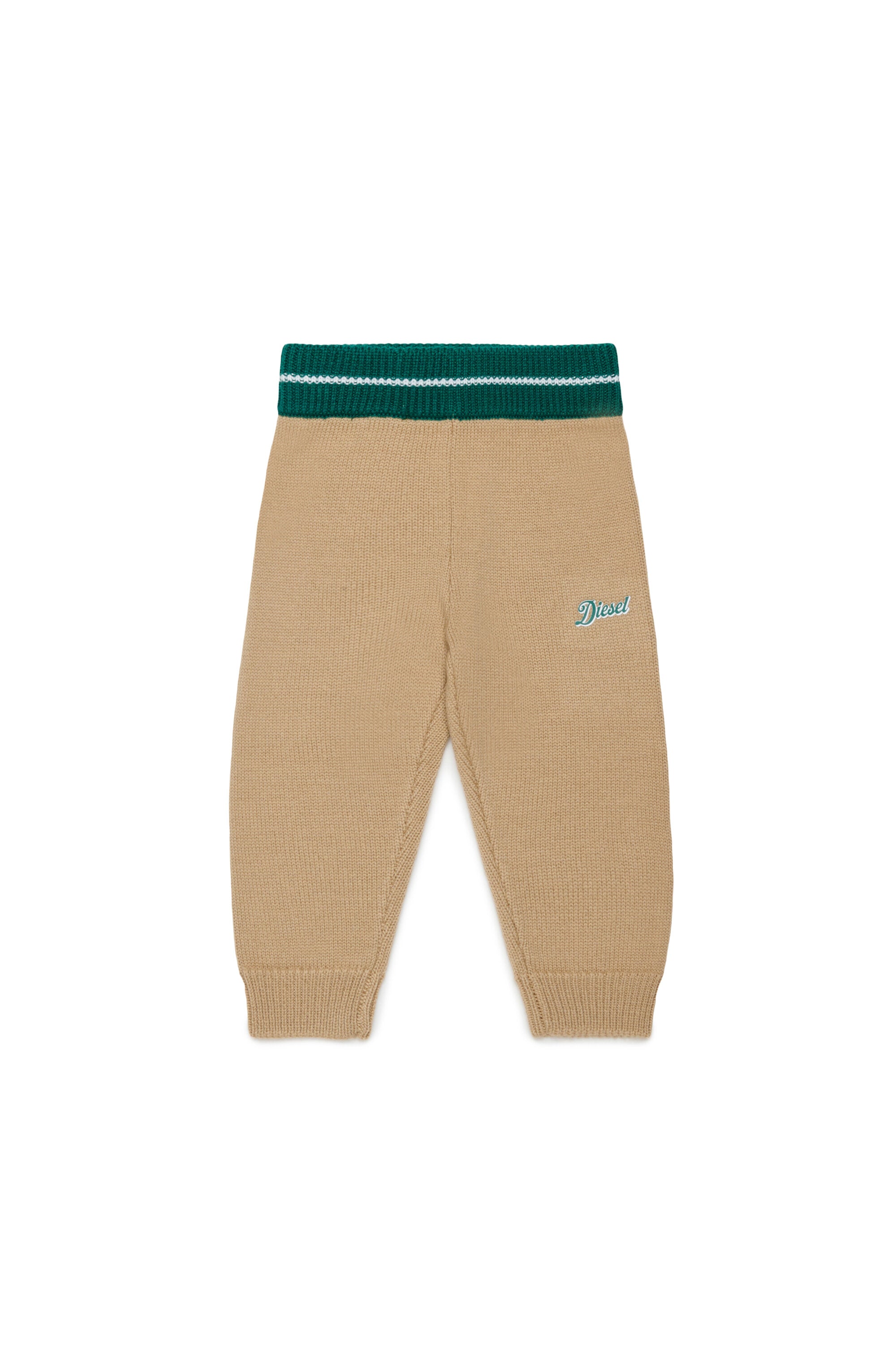 Jersey pants with logo