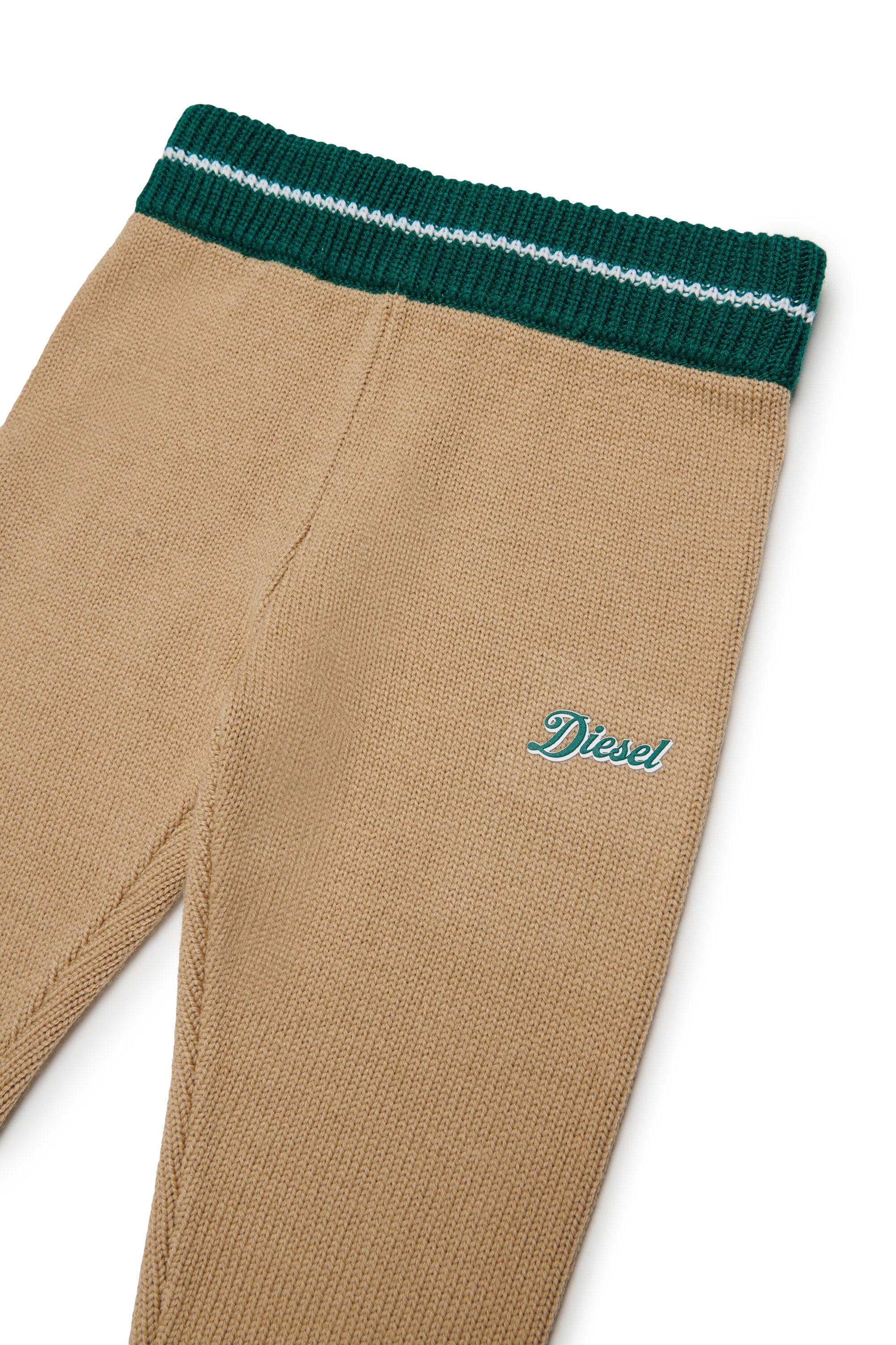 Jersey pants with logo