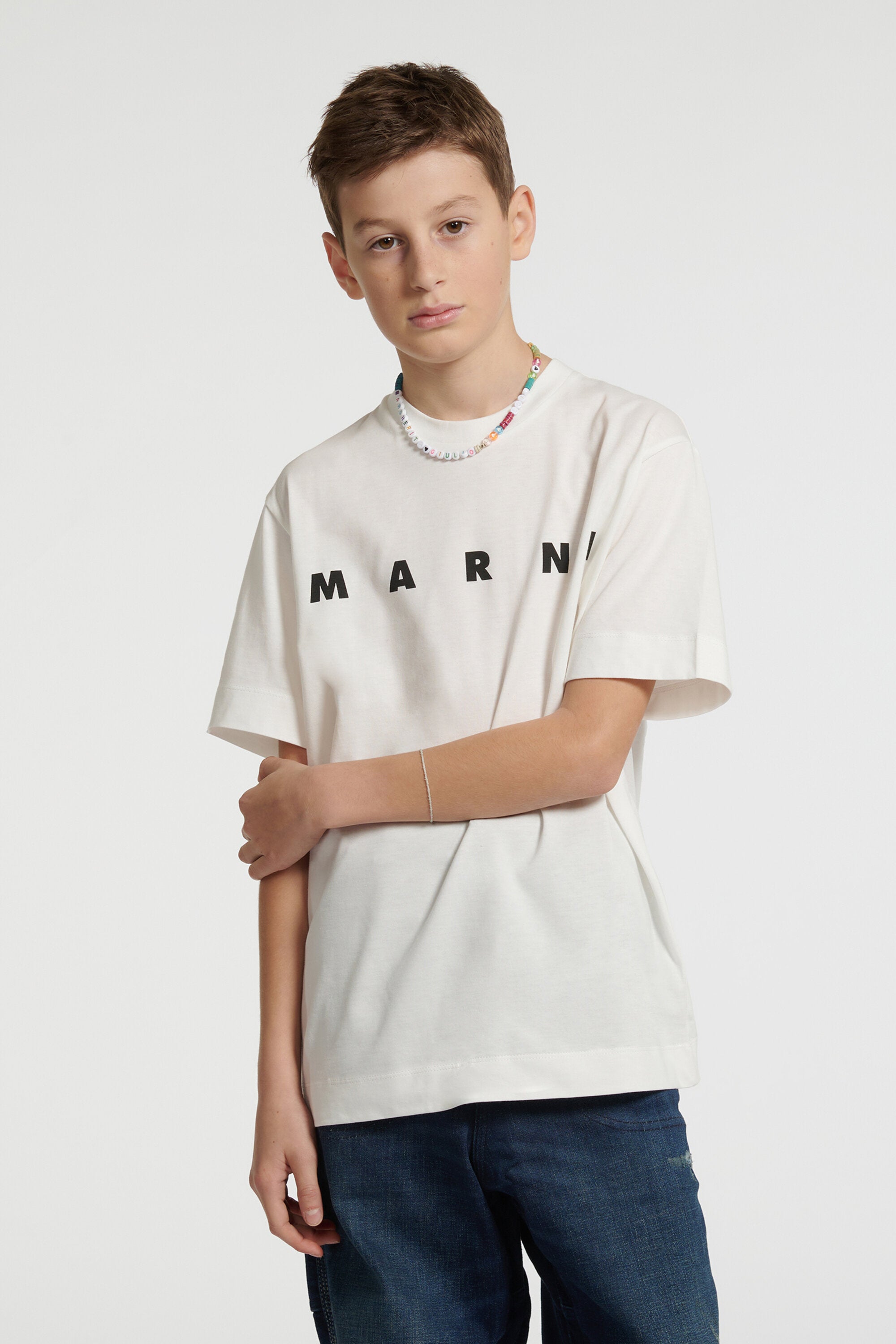 Jersey t-shirt with logo