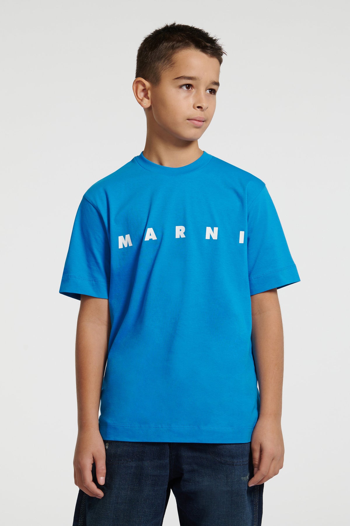 Jersey t-shirt with logo