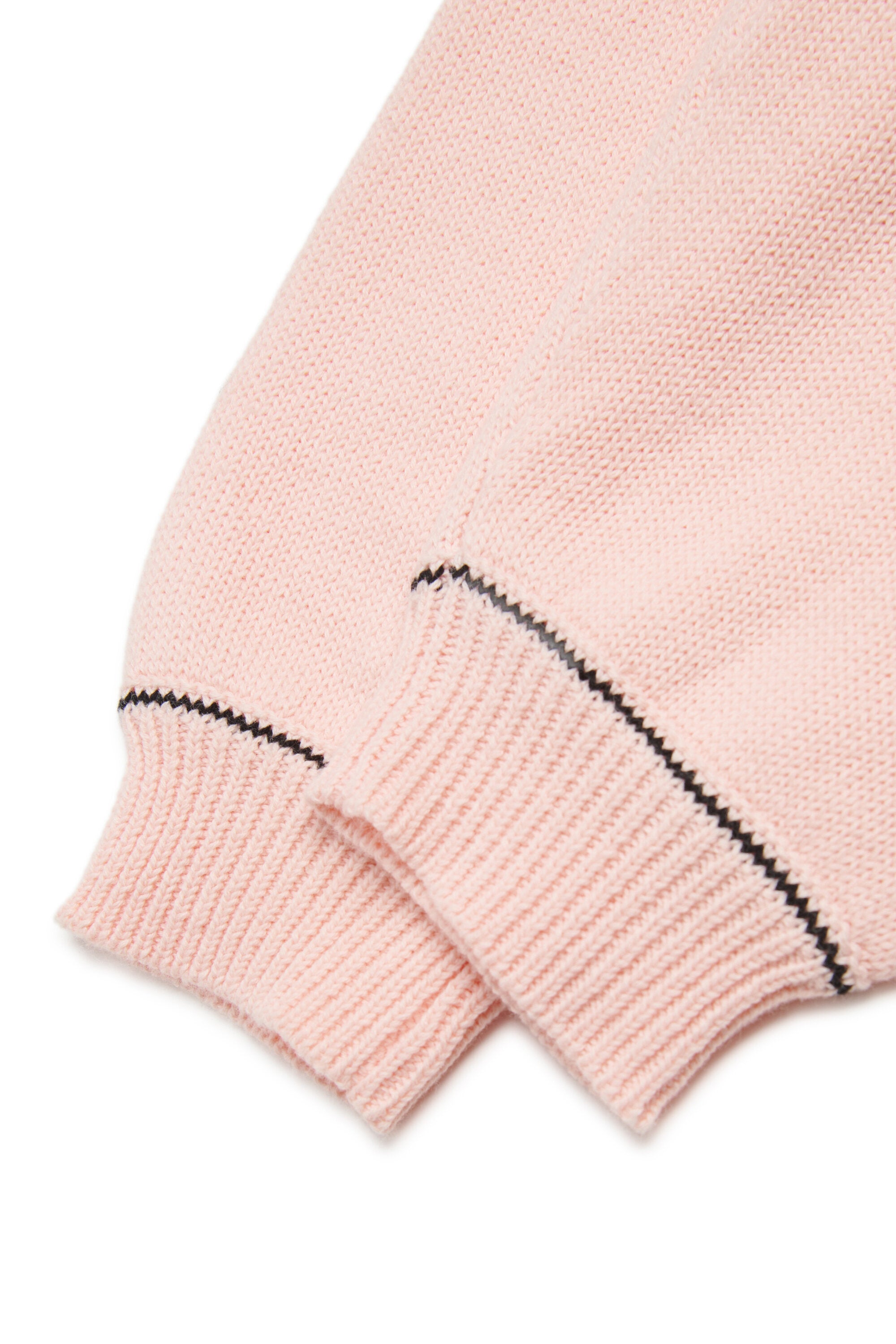 Knit pants with logo