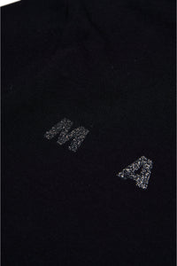 T-shirt with glitter logo