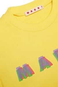 Crew-neck sweatshirt with Rainbow logo