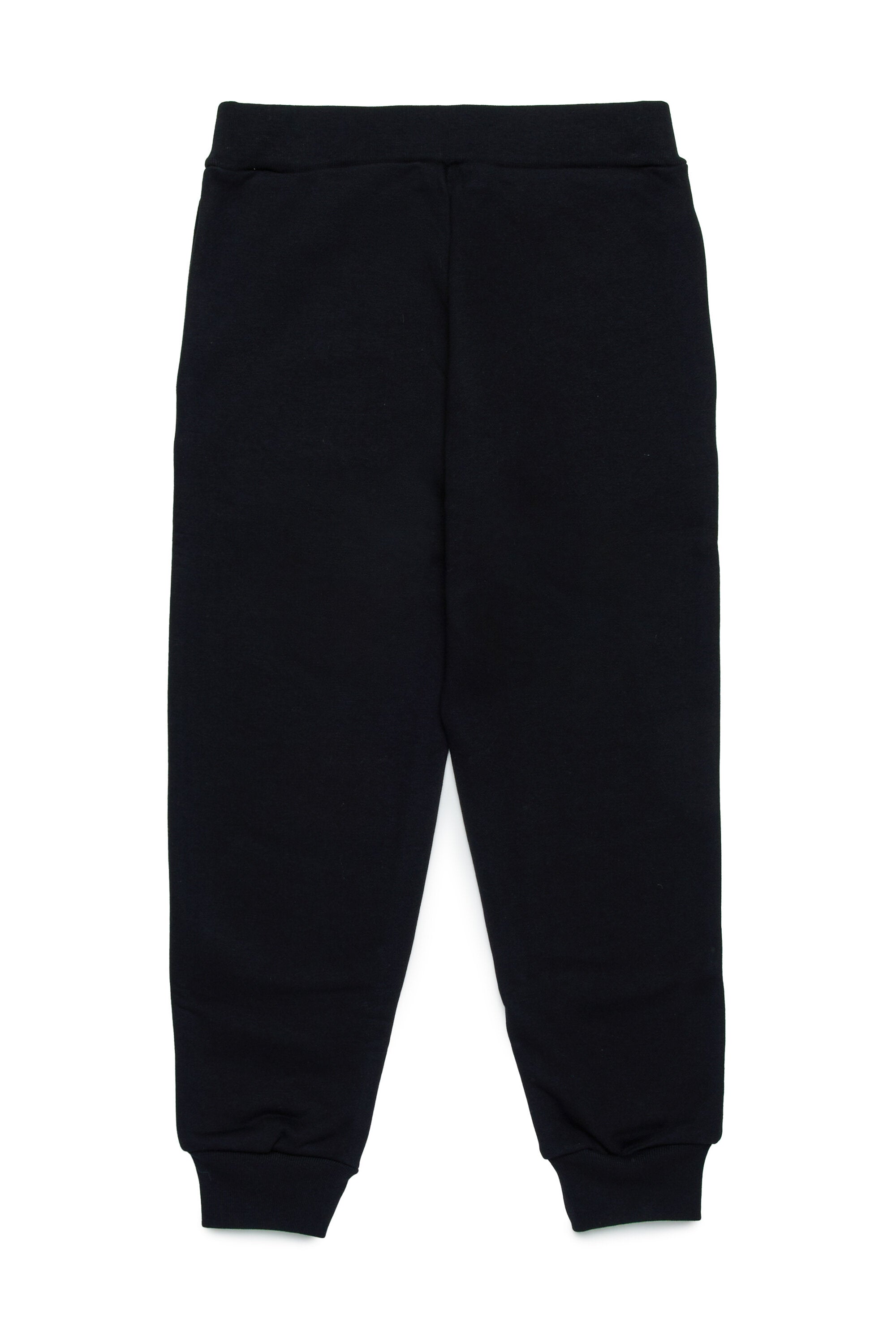 Branded fleece jogger trousers