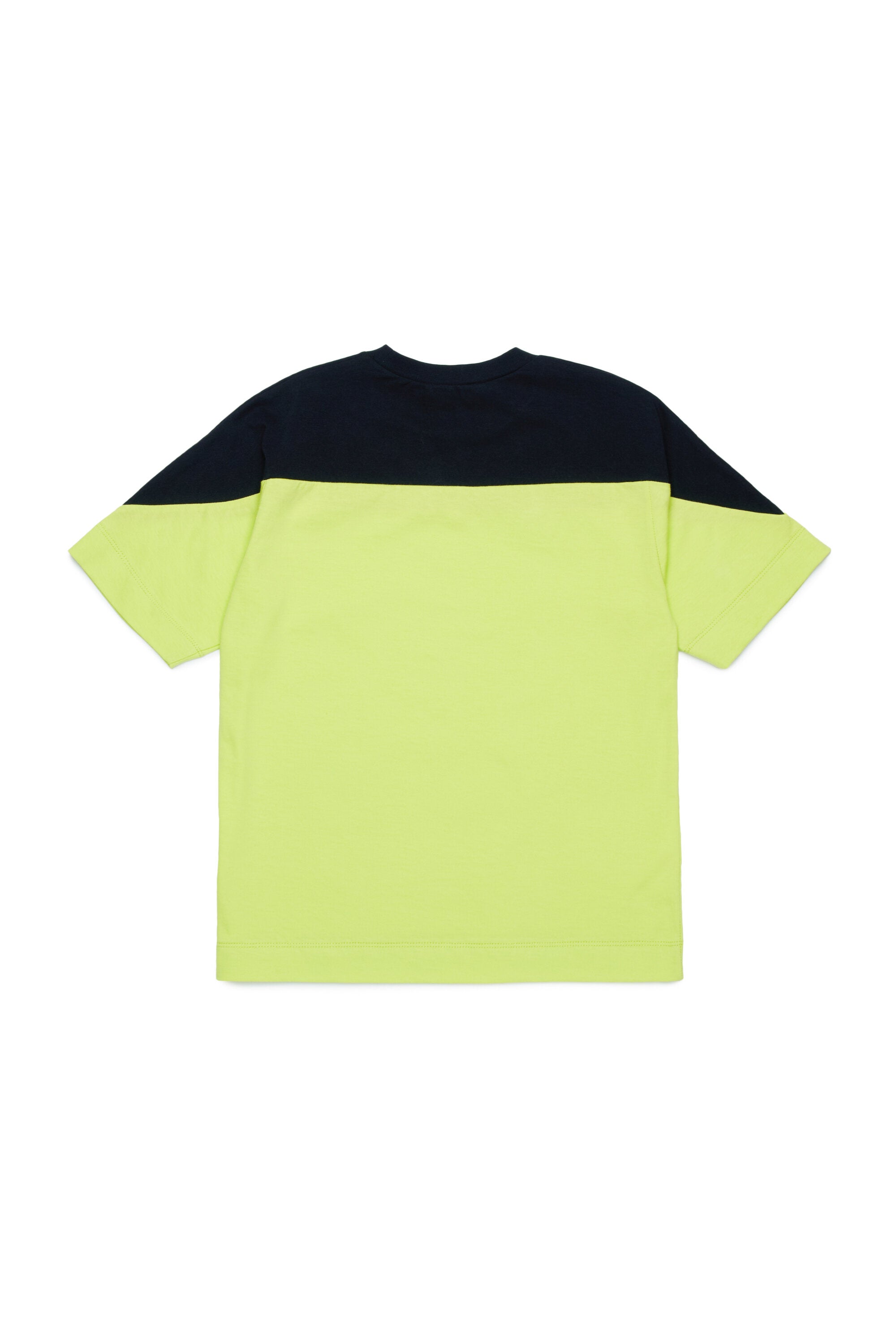Branded colourblock T-shirt