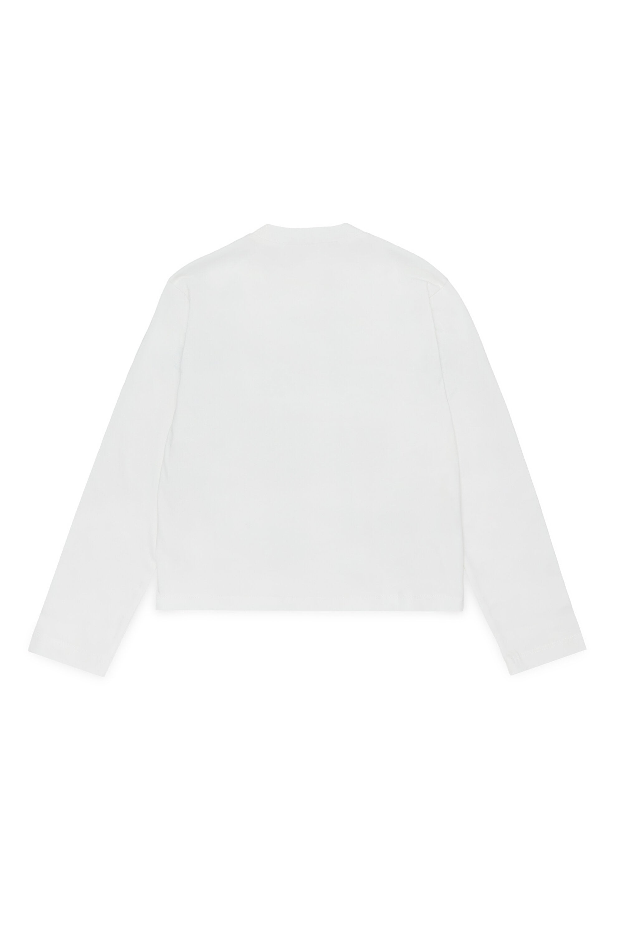 Long-sleeved T-shirt with embroidered logo