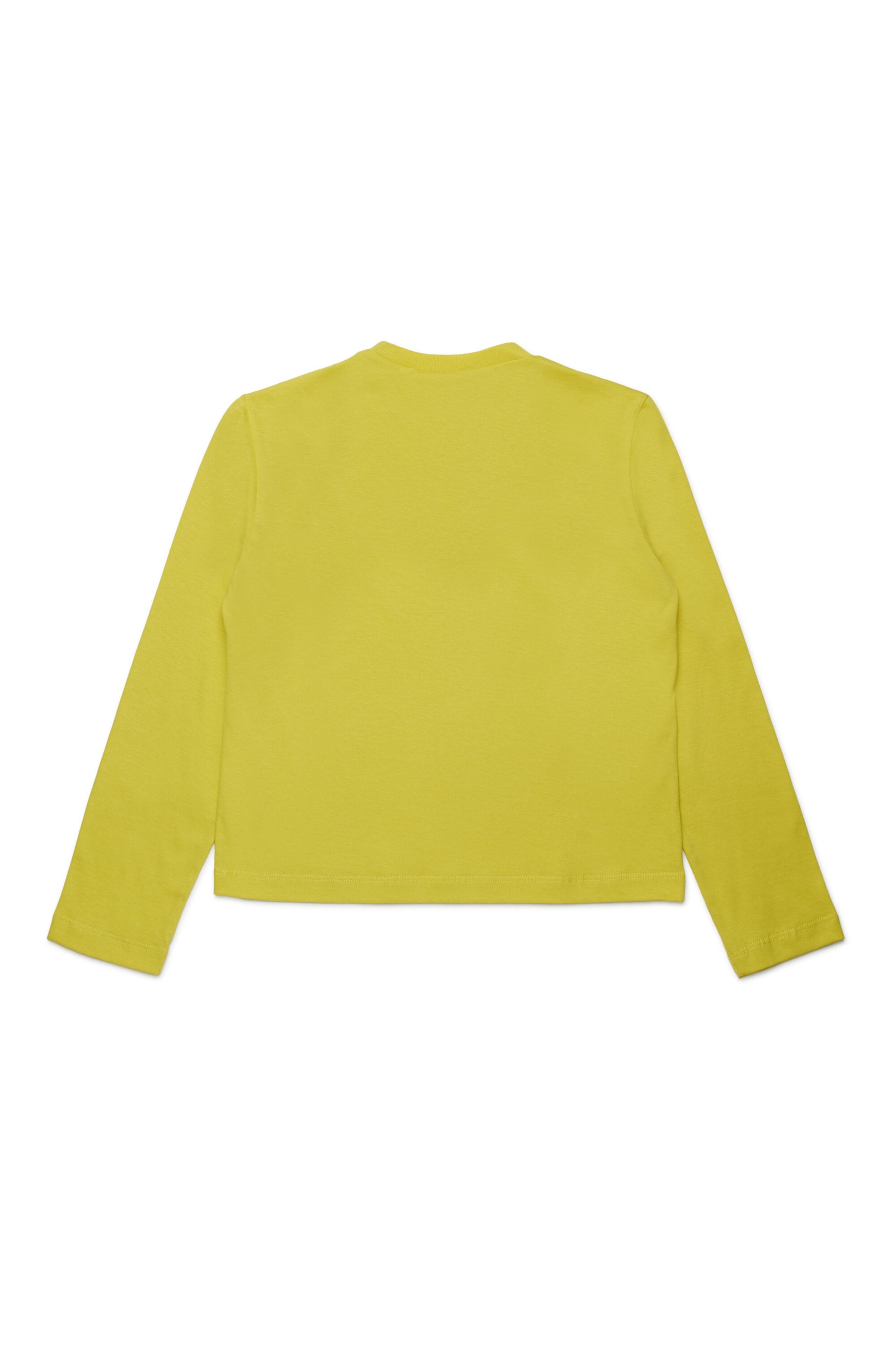 Long-sleeved T-shirt with embroidered logo