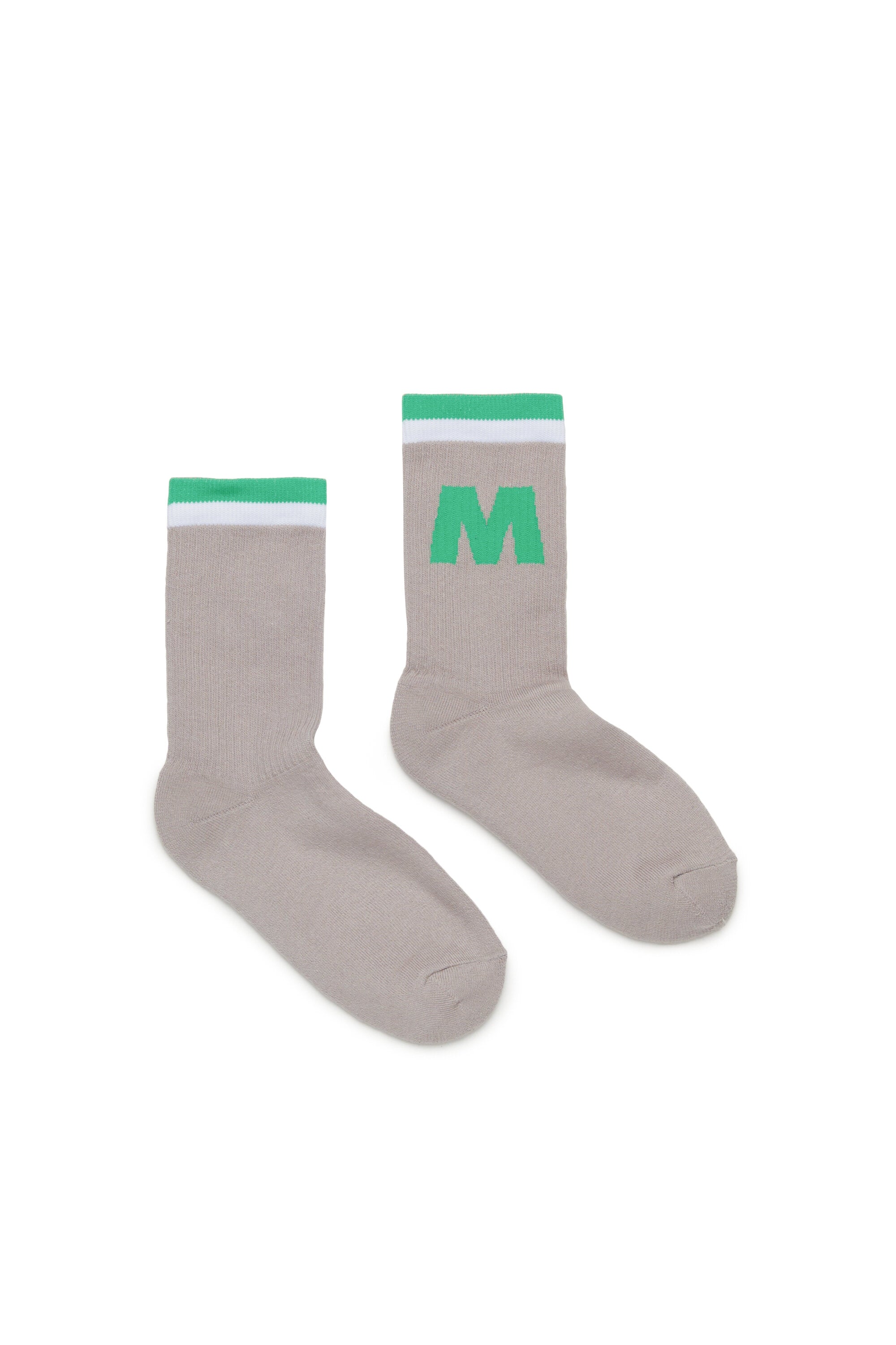Branded terry socks