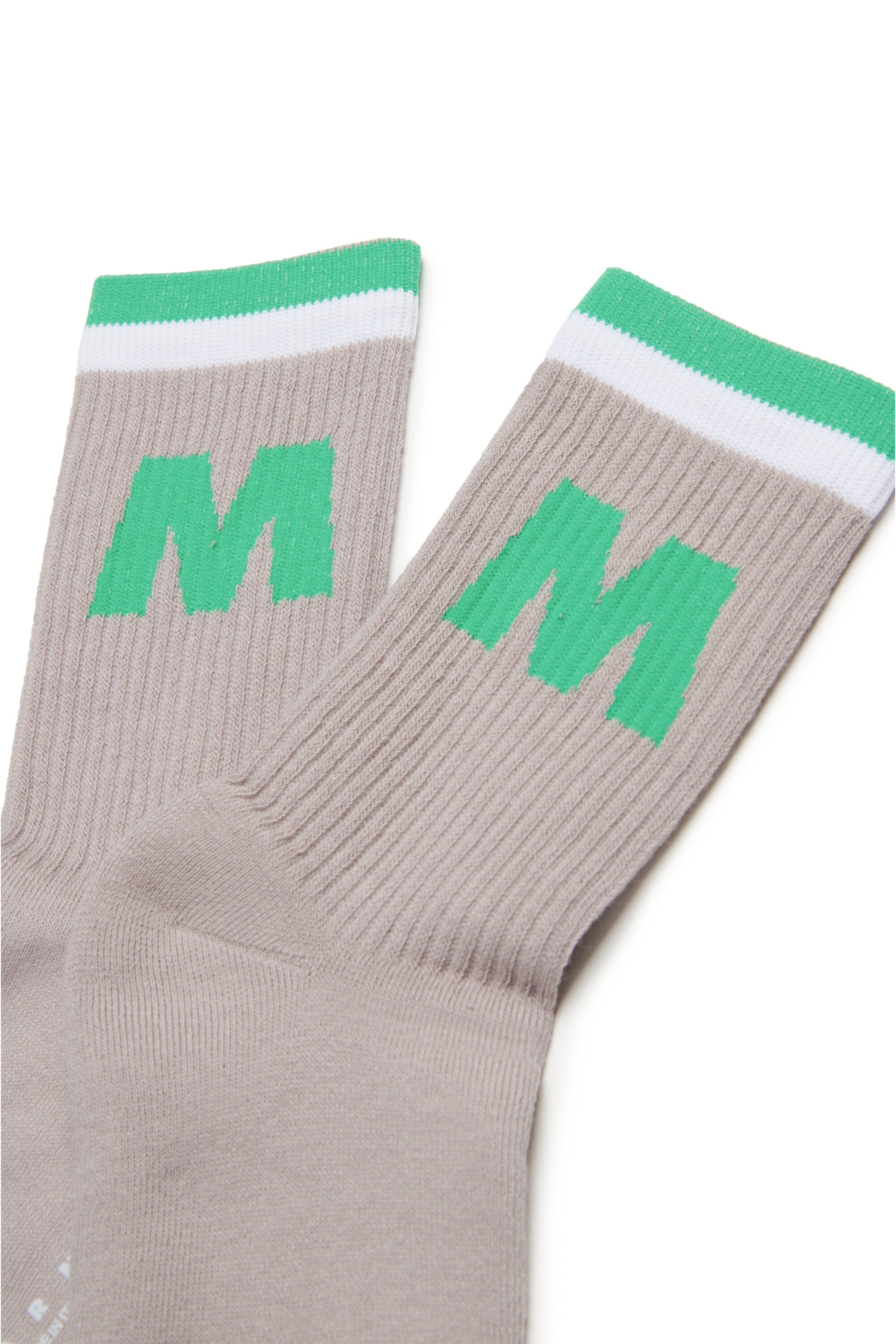 Branded terry socks