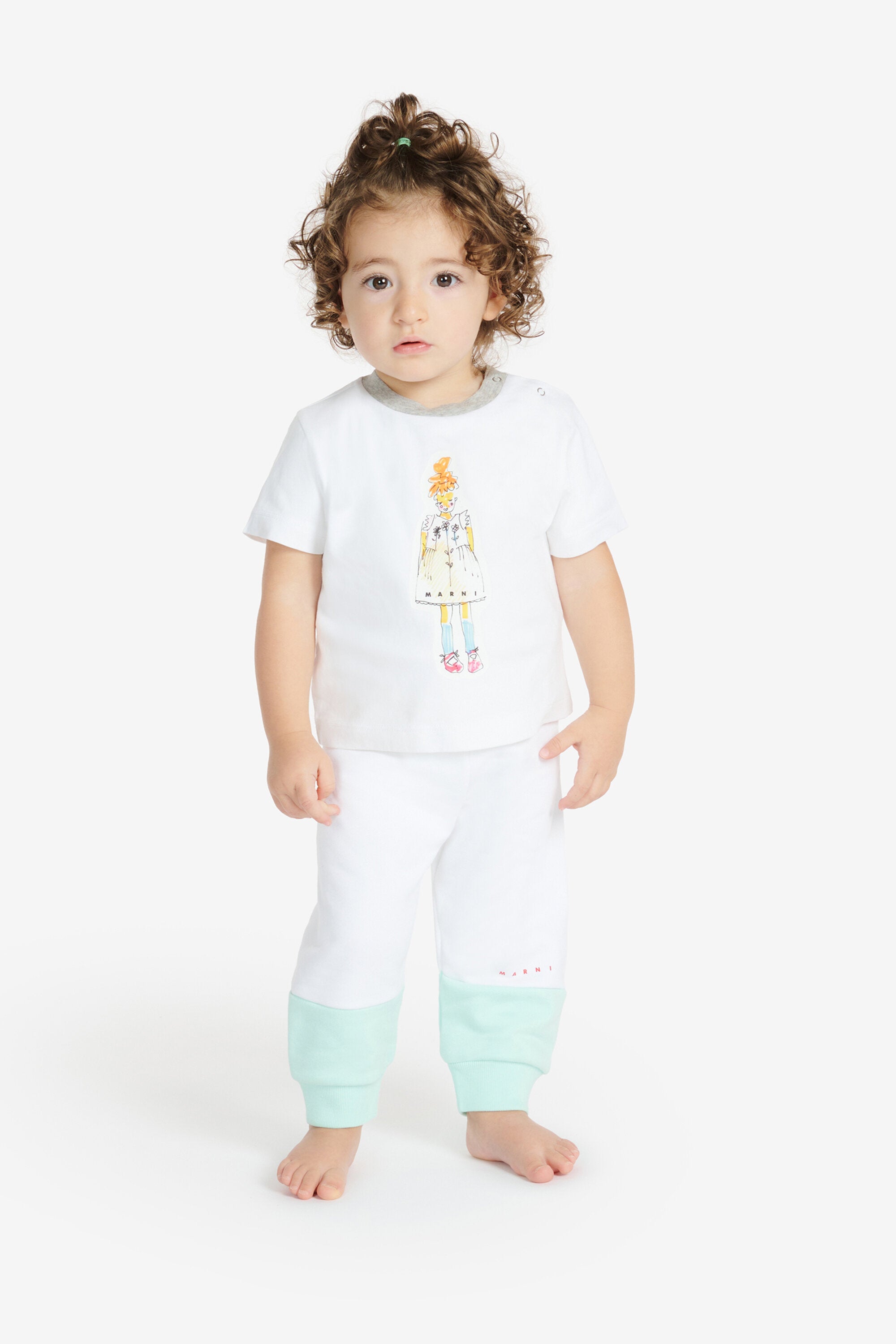 T-shirt with doll print