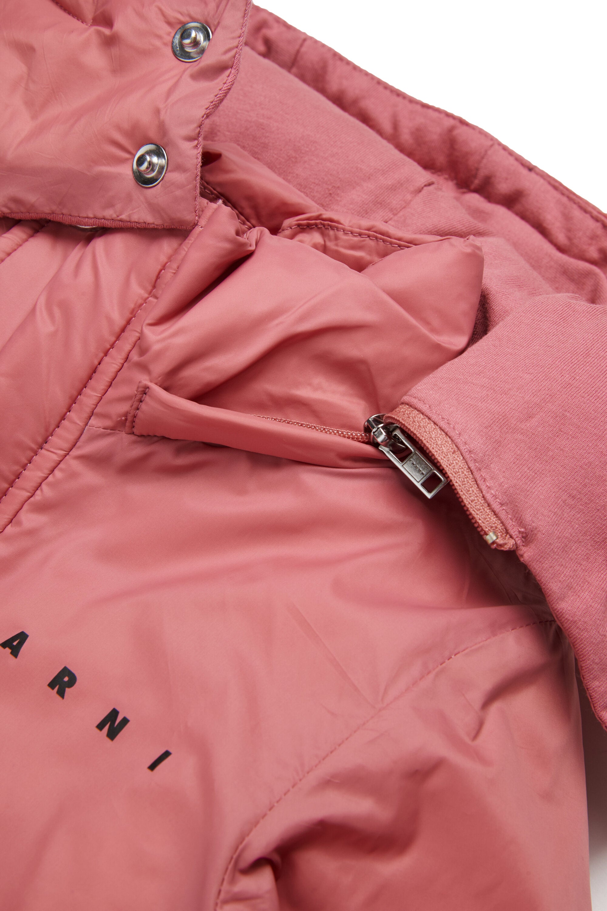 Hooded hooded jacket with logo