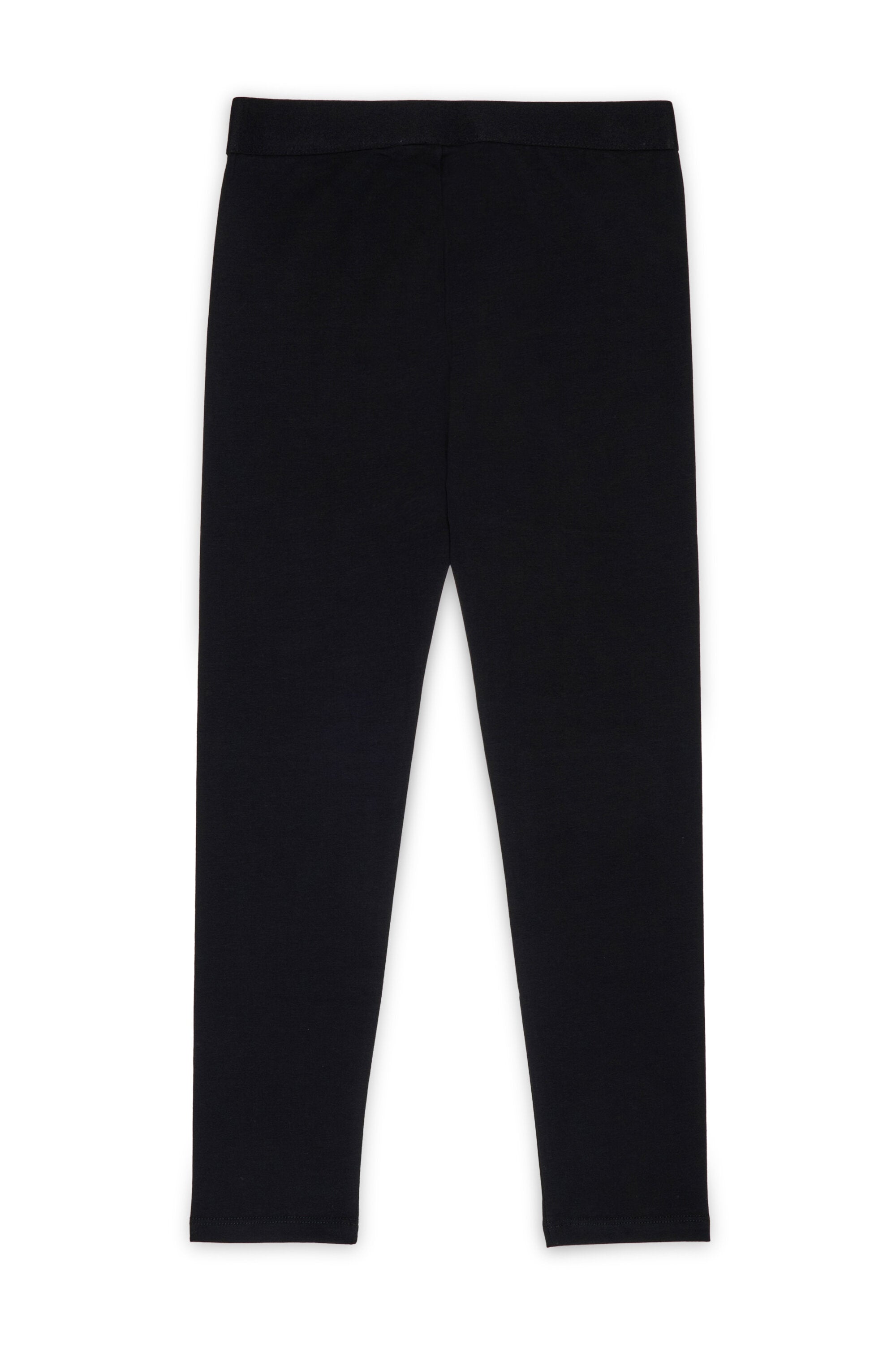 Logoed elastic leggings pants