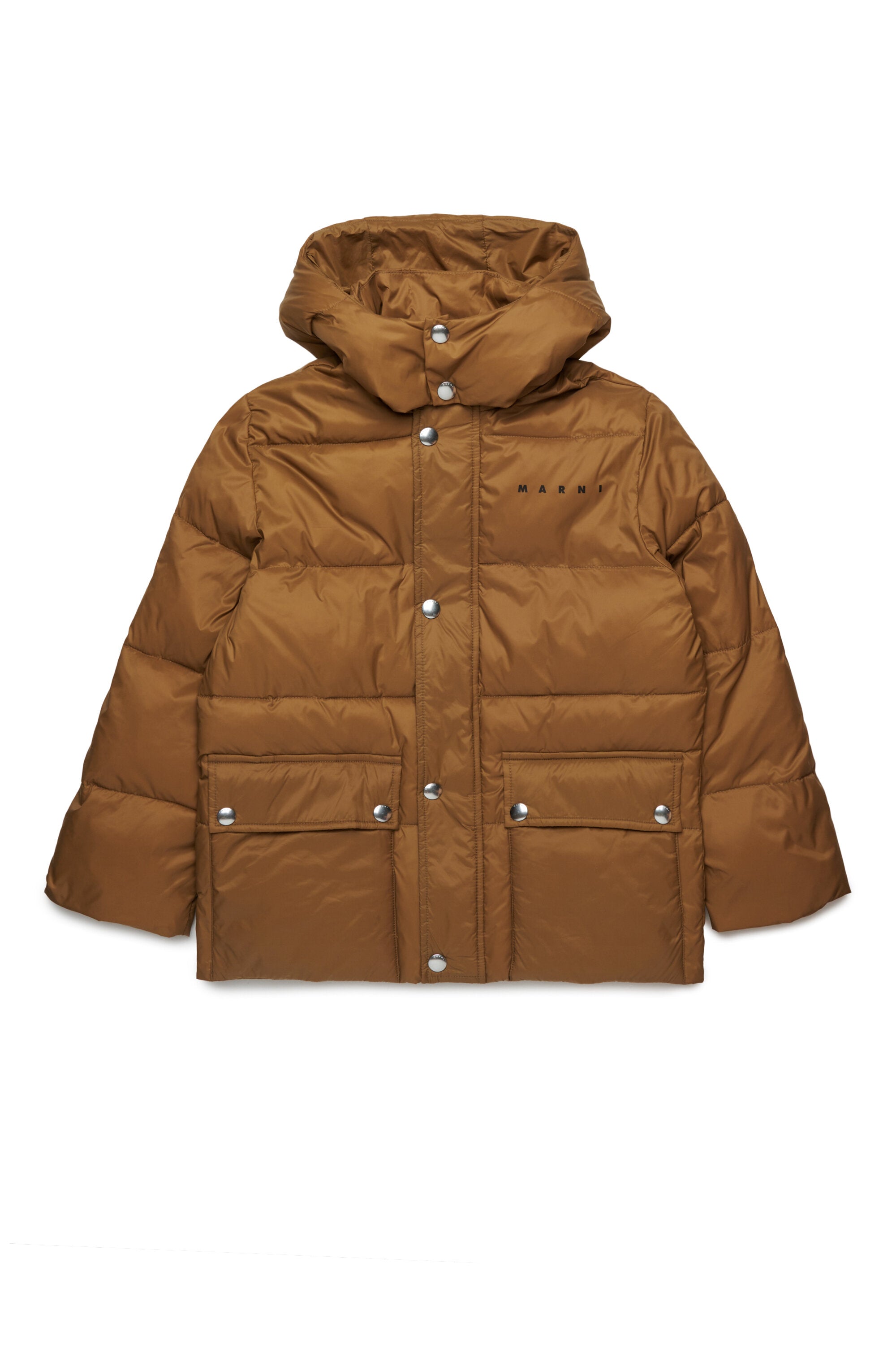 Hooded hooded jacket with logo