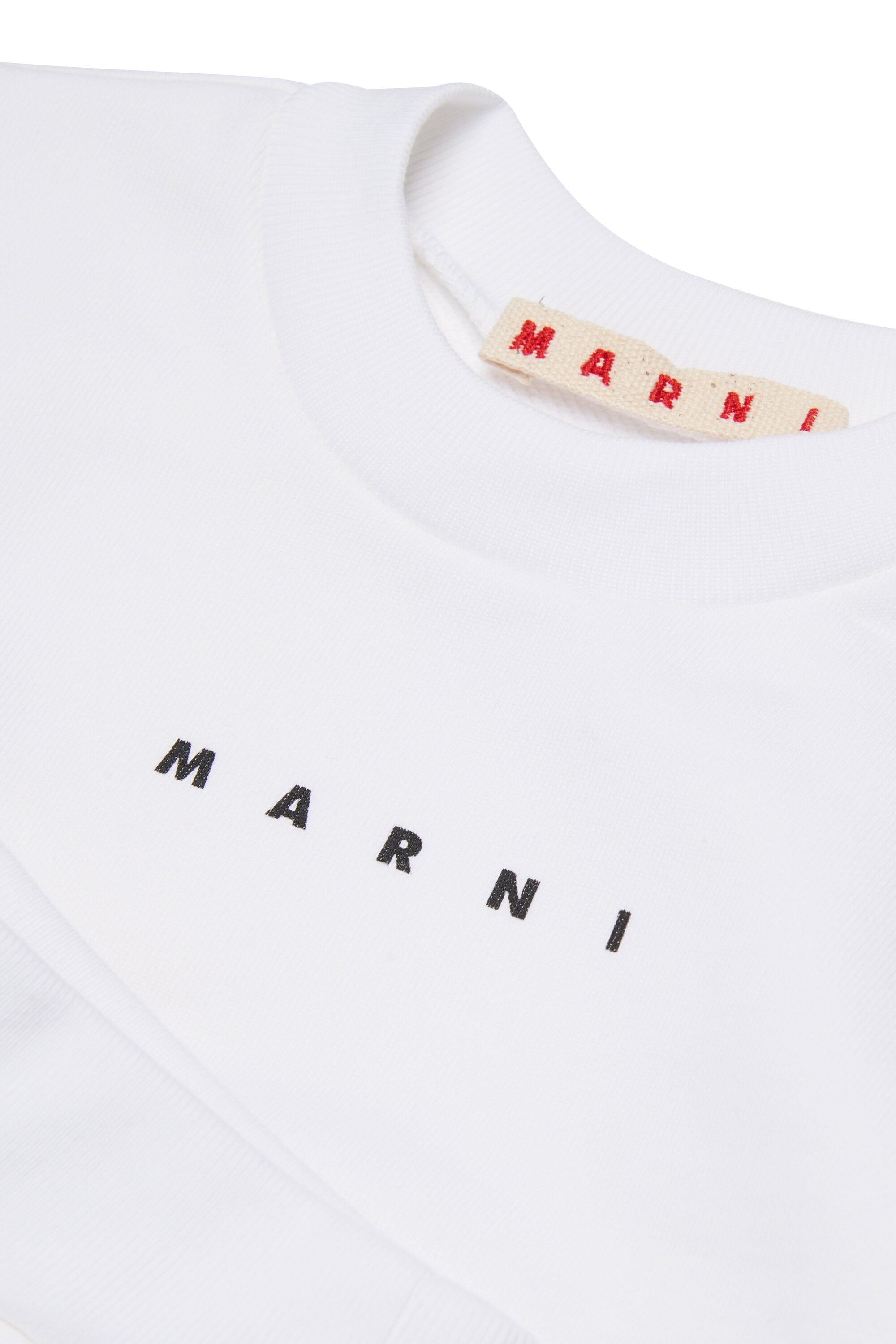 Fleece tracksuit set with institutional logo