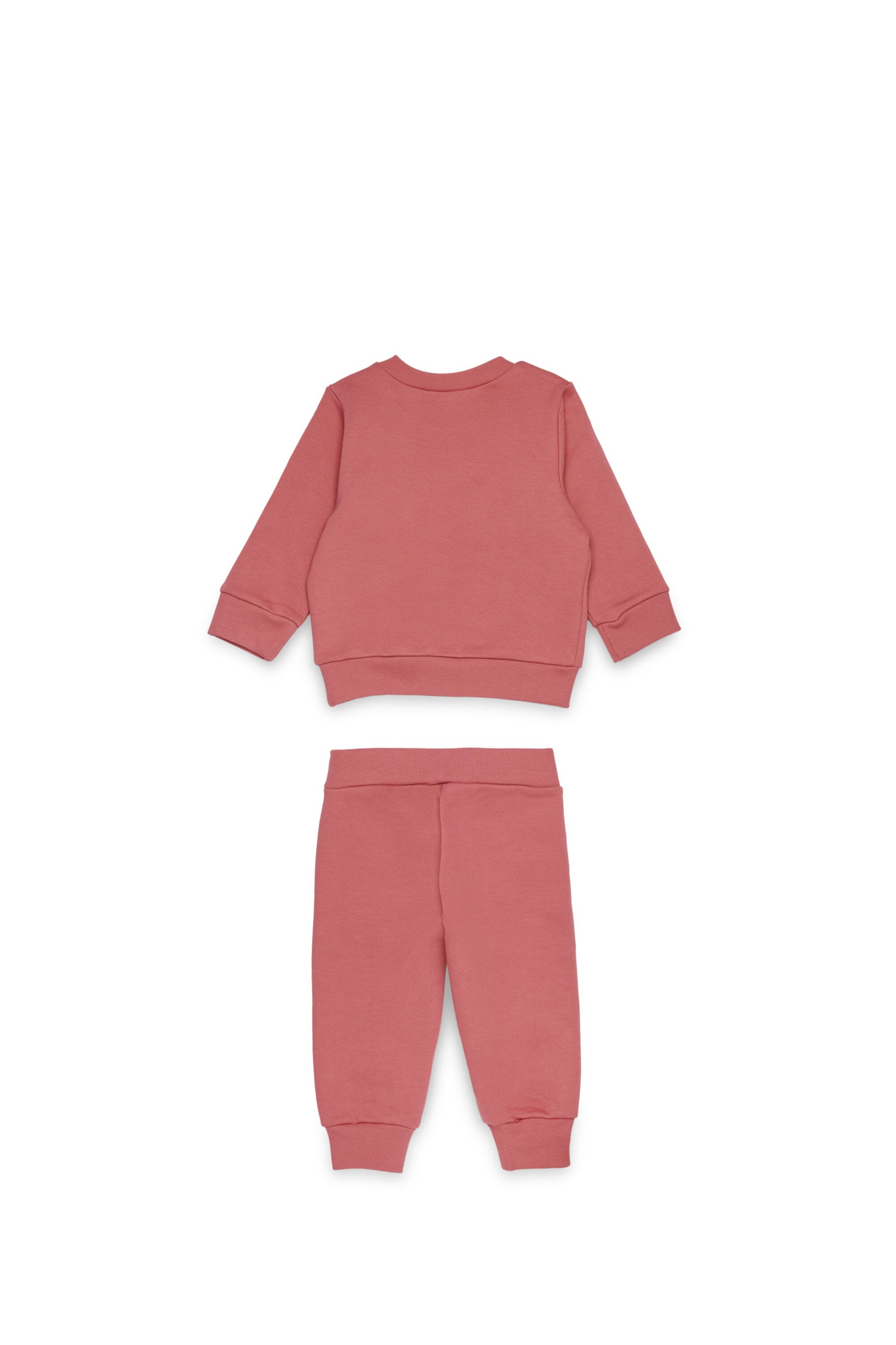 Fleece tracksuit set with institutional logo