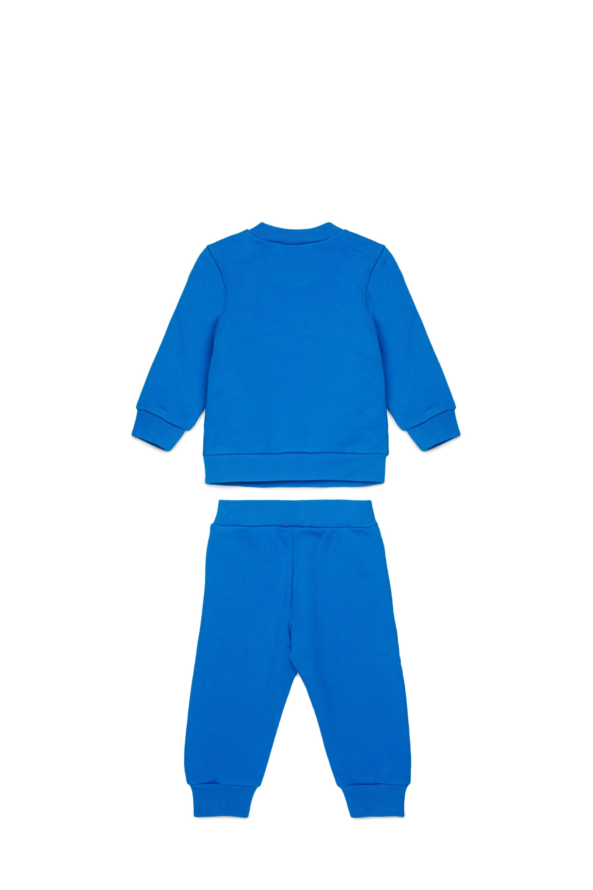 Fleece tracksuit set with institutional logo