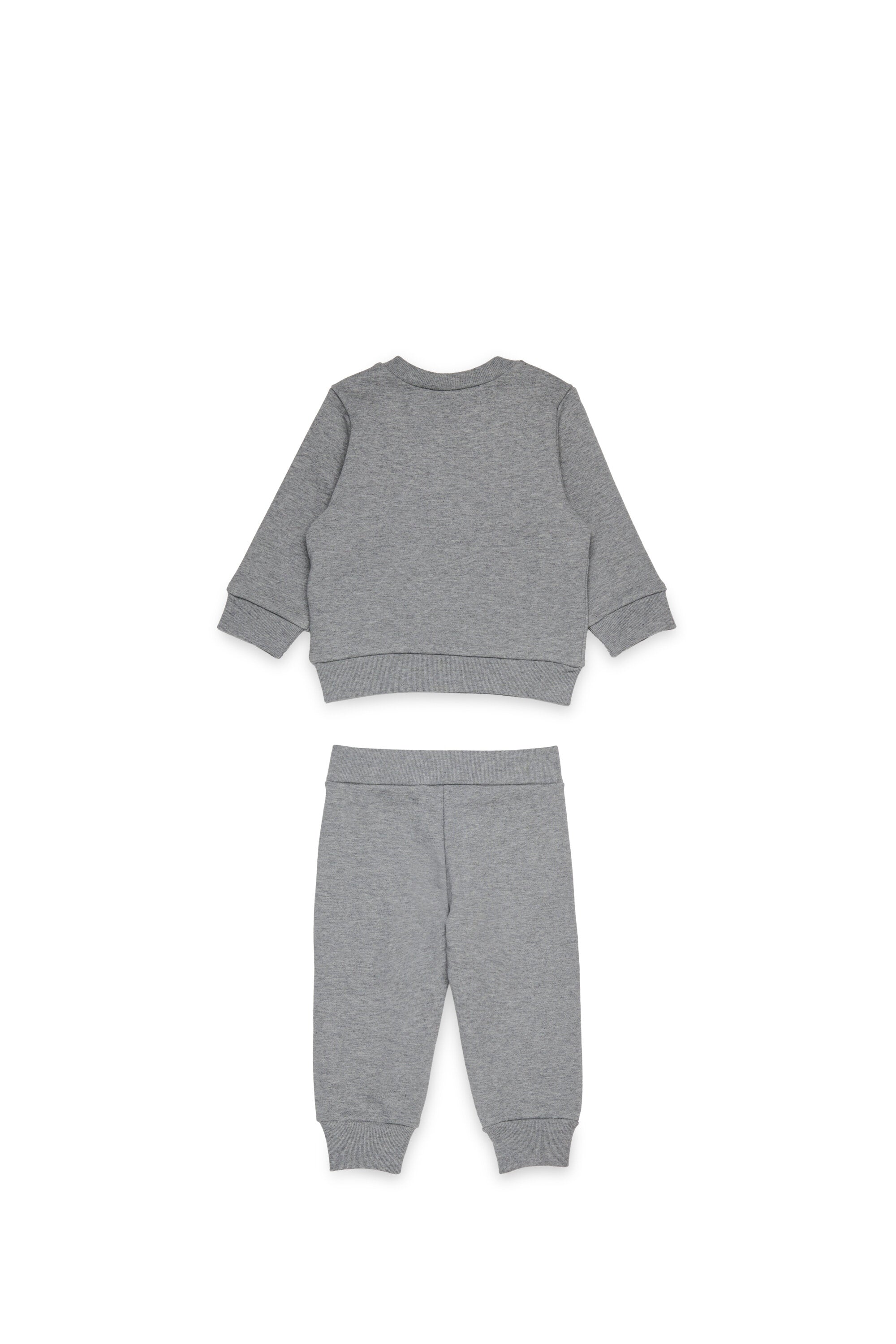 Fleece tracksuit set with institutional logo