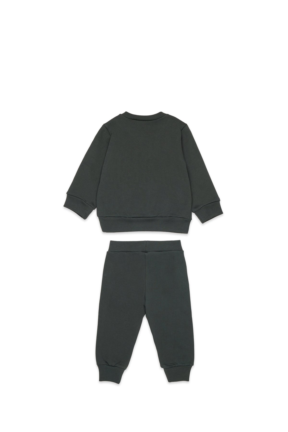 Fleece tracksuit set with institutional logo