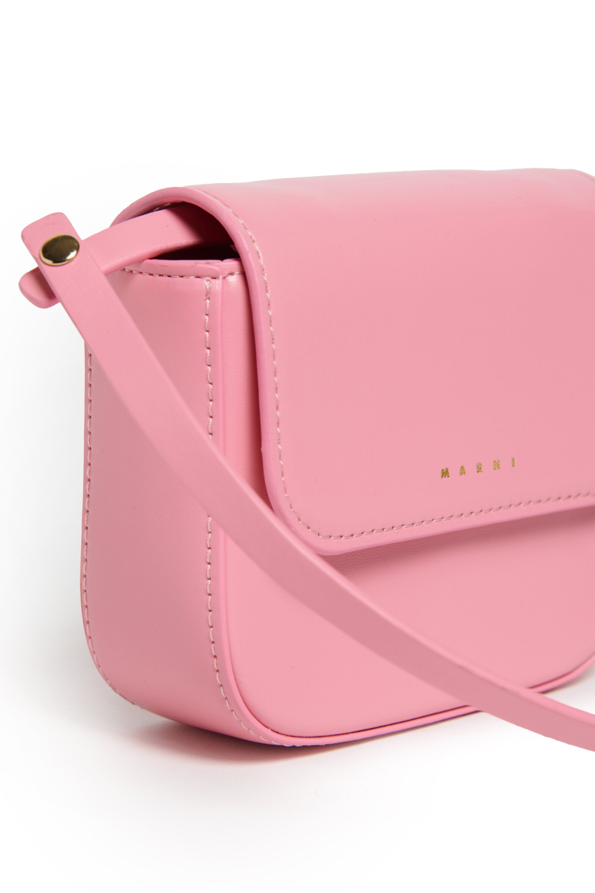 Punk Bag in coated fabric with shoulder strap