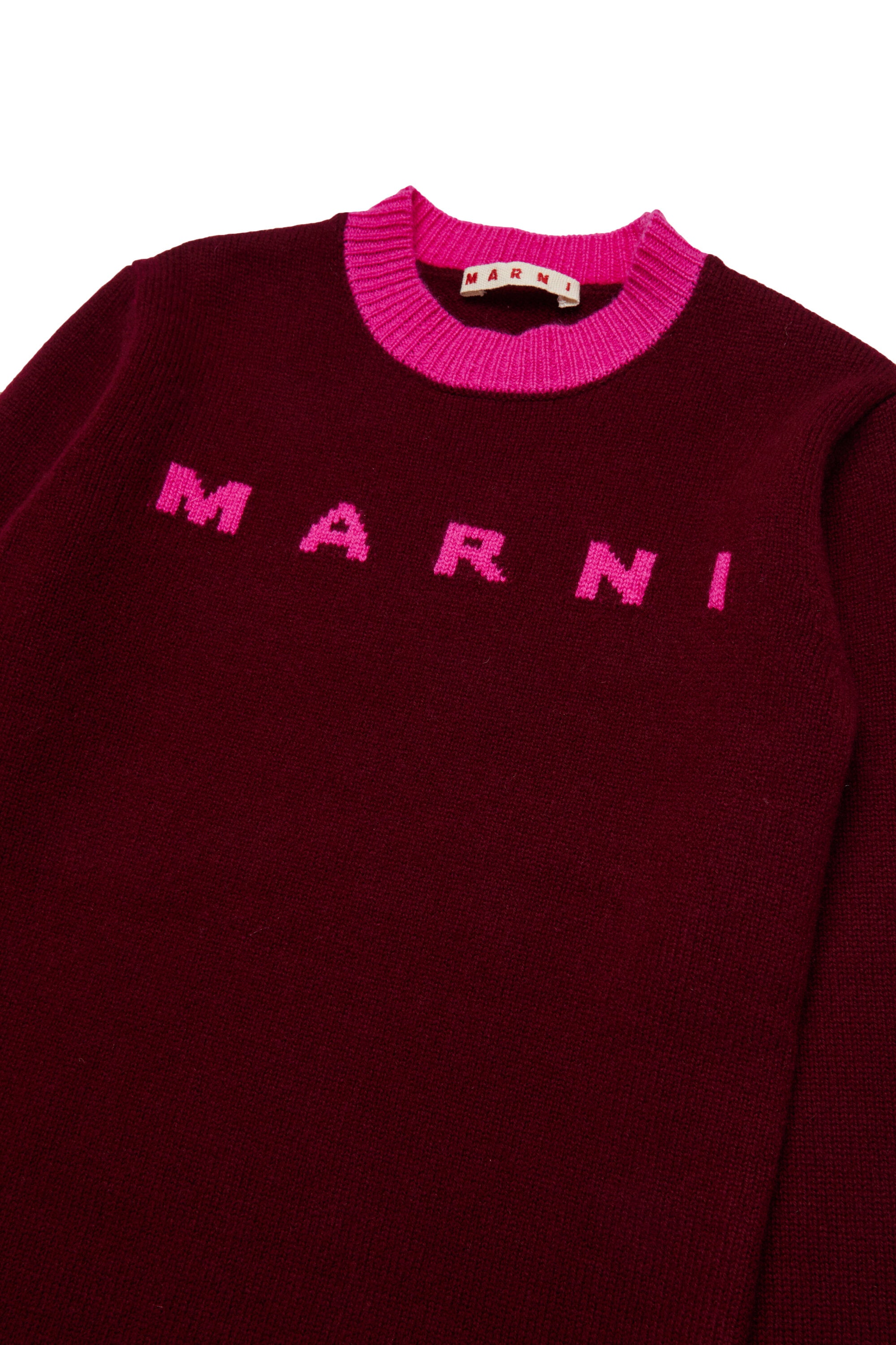 Cashmere blend knit mini dress