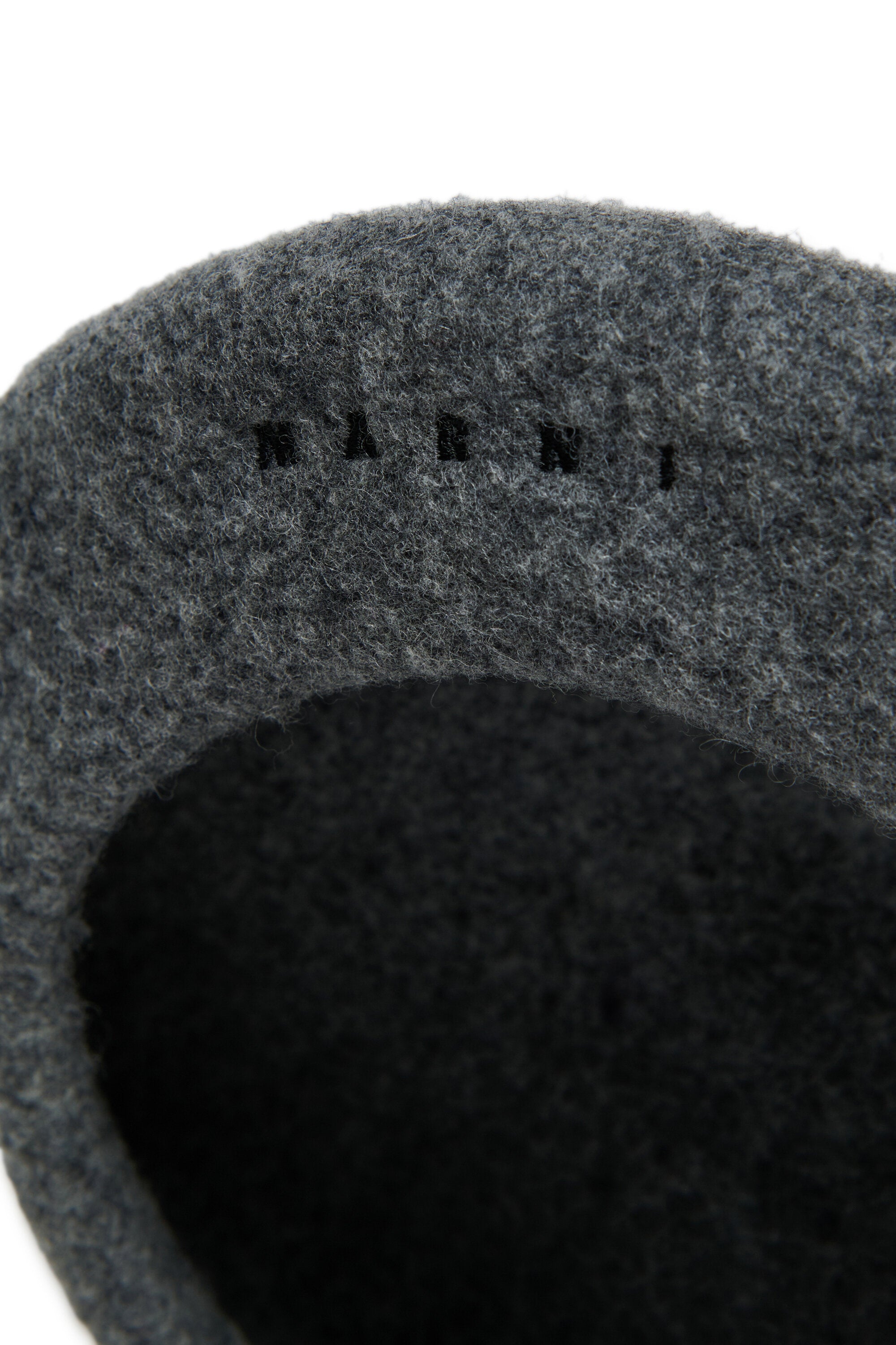 Wool-blend beret with logo