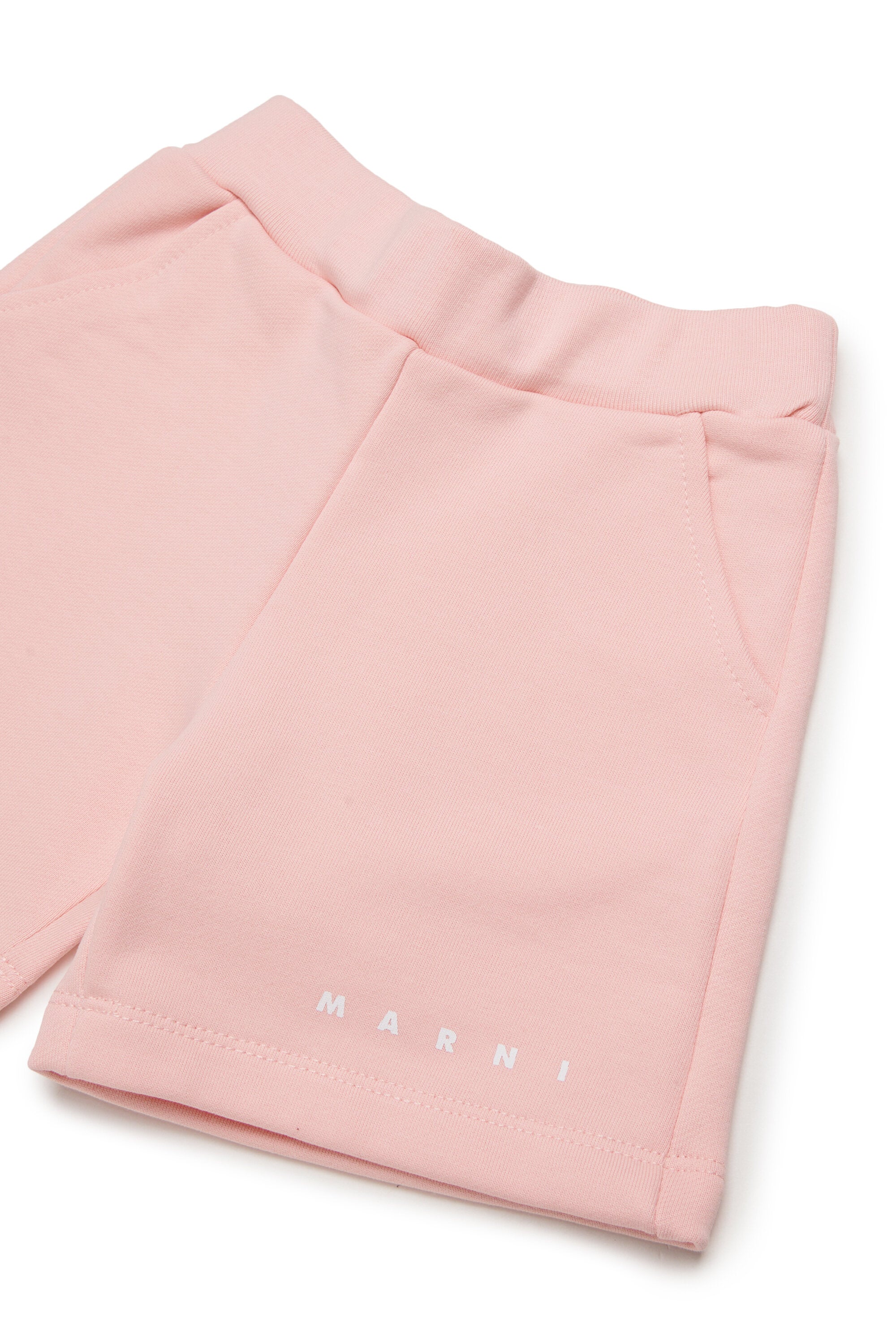 Logo sweatshirt shorts