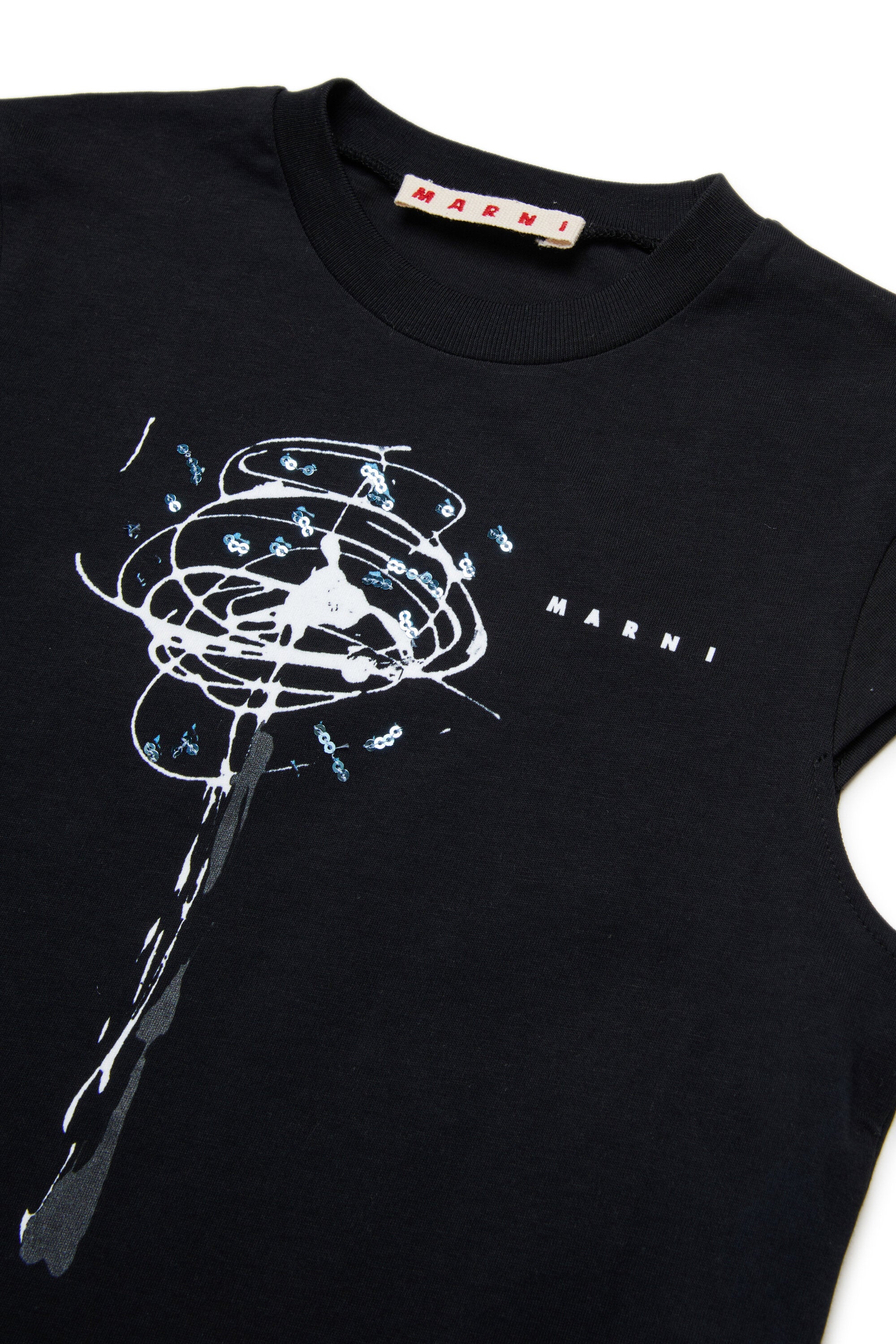 T-shirt with chest logo