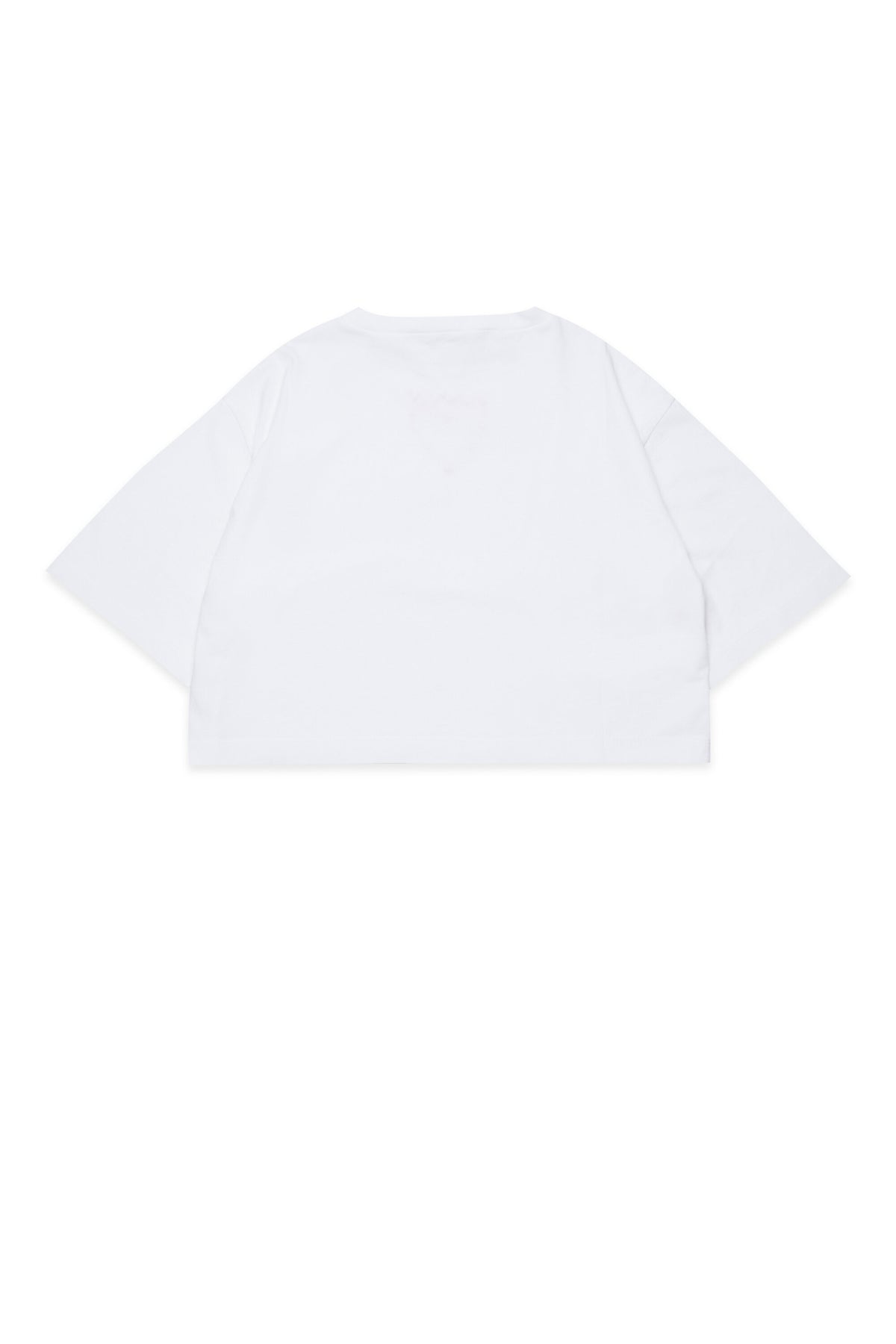 T-shirt with heart embroidery on the front