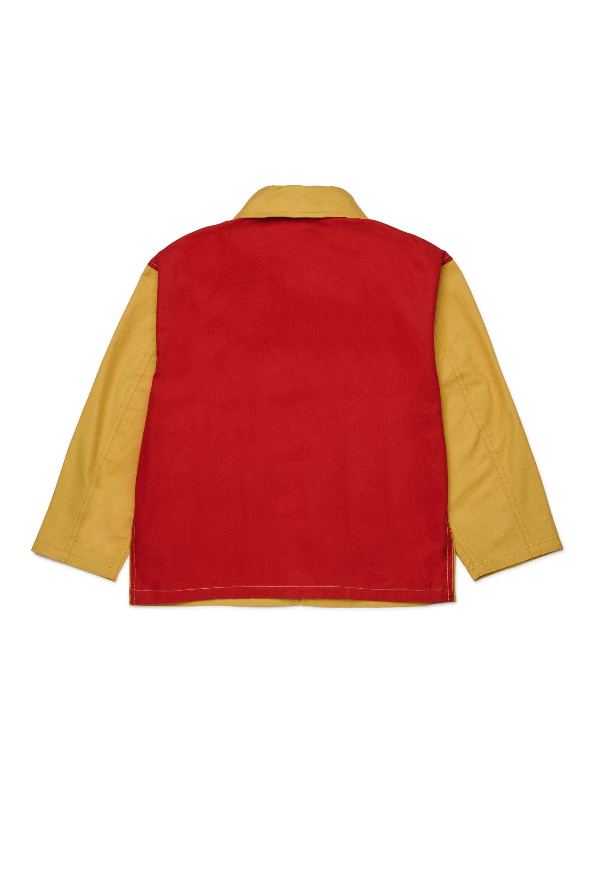 Jacket with printed logo