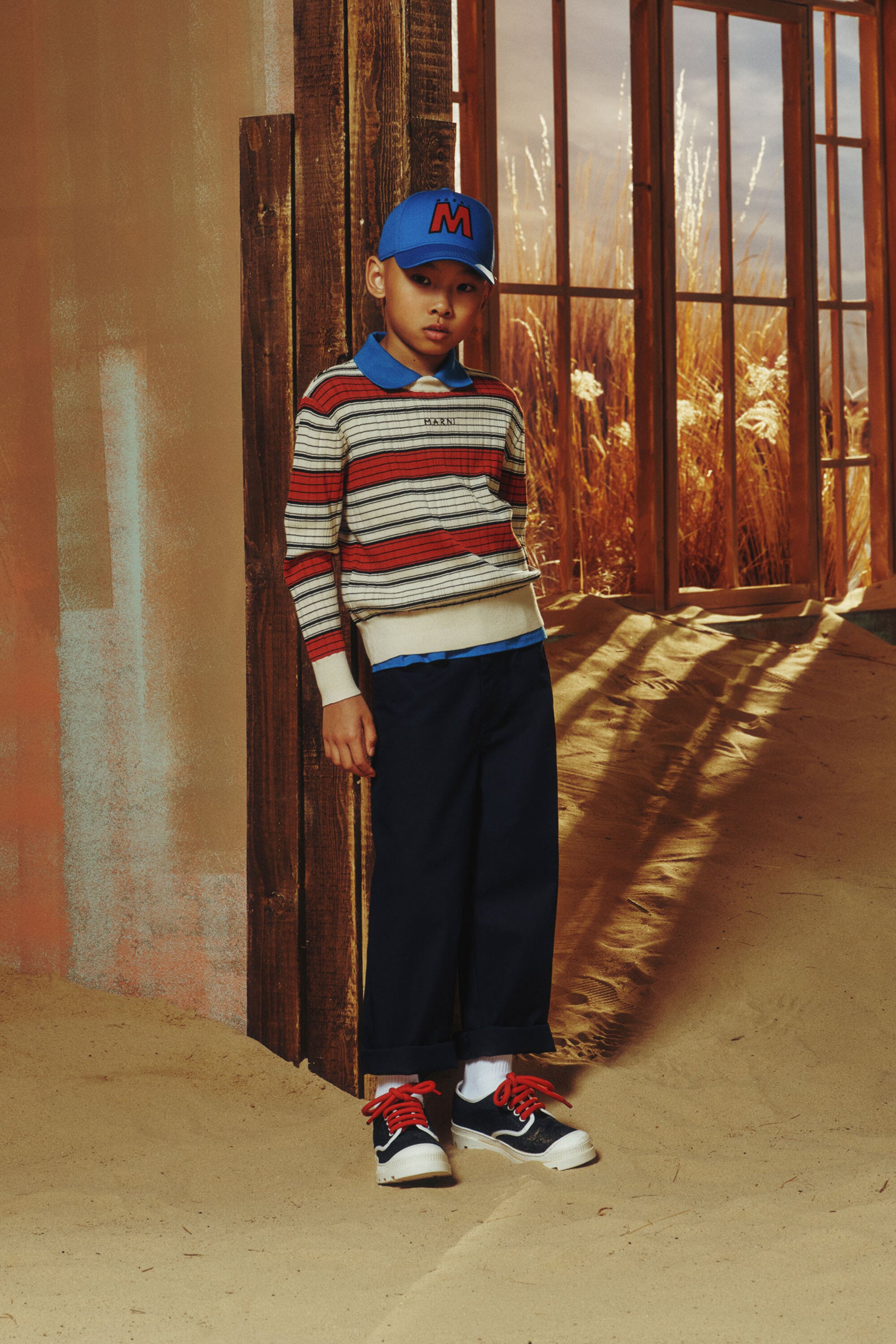 Classic straight trousers