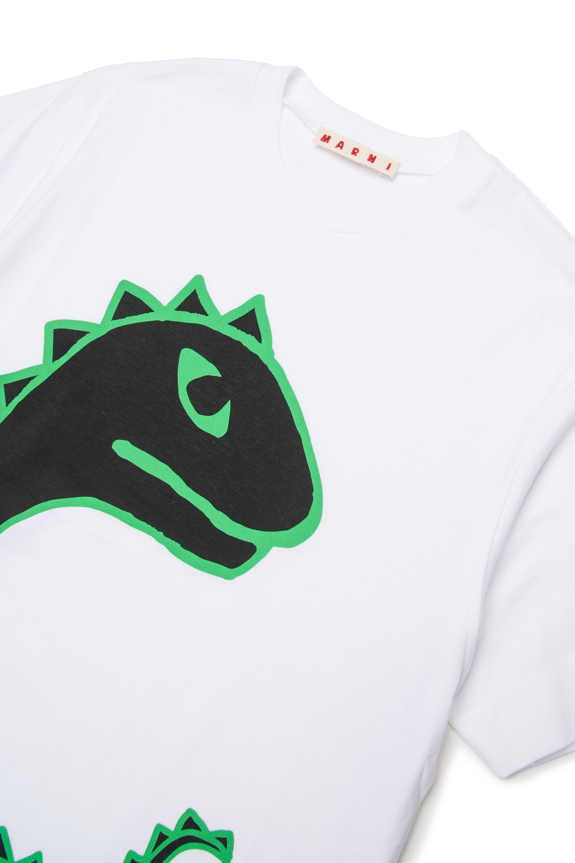 T-shirt with dinosaur print