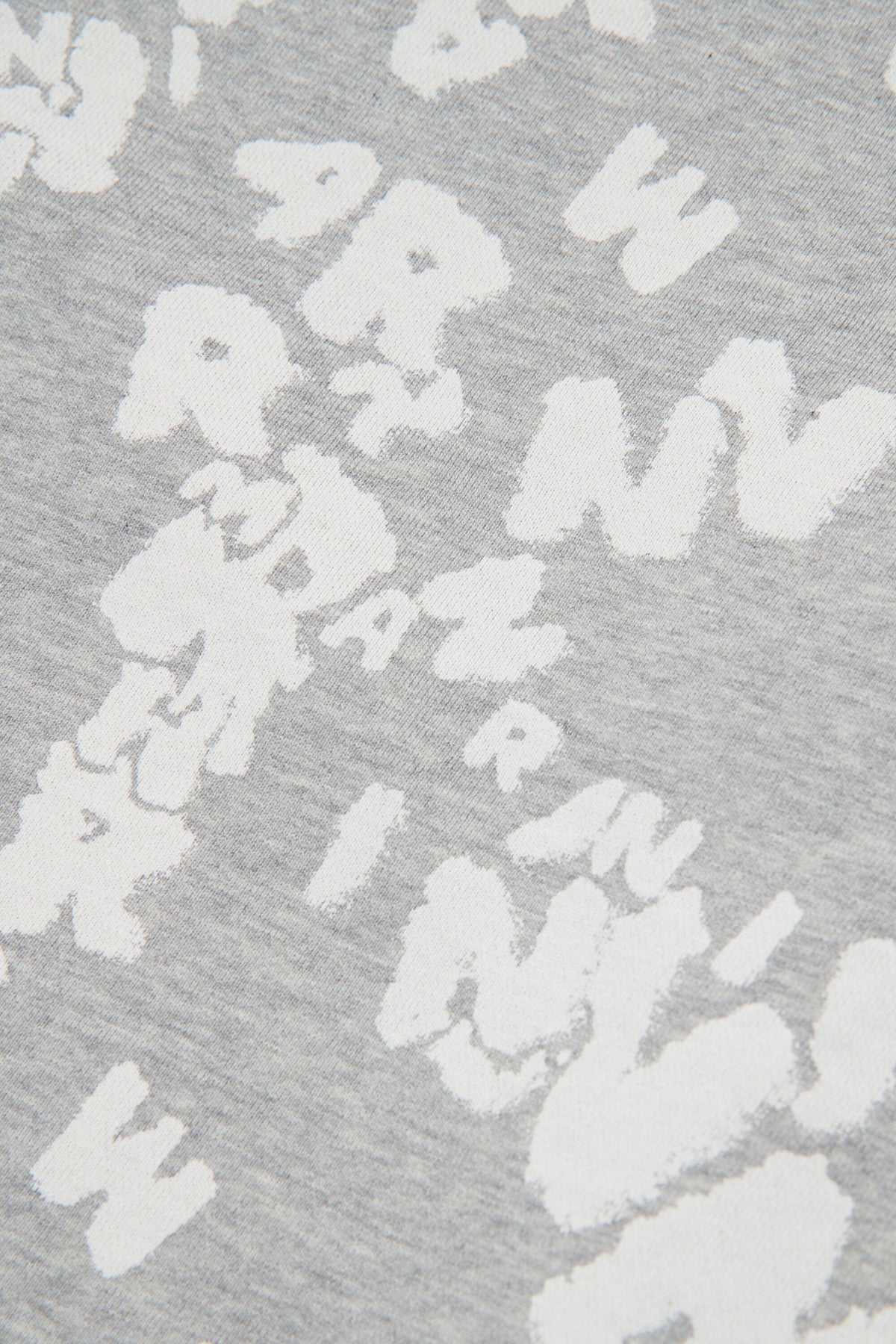 Crewneck sweatshirt with all-over logo
