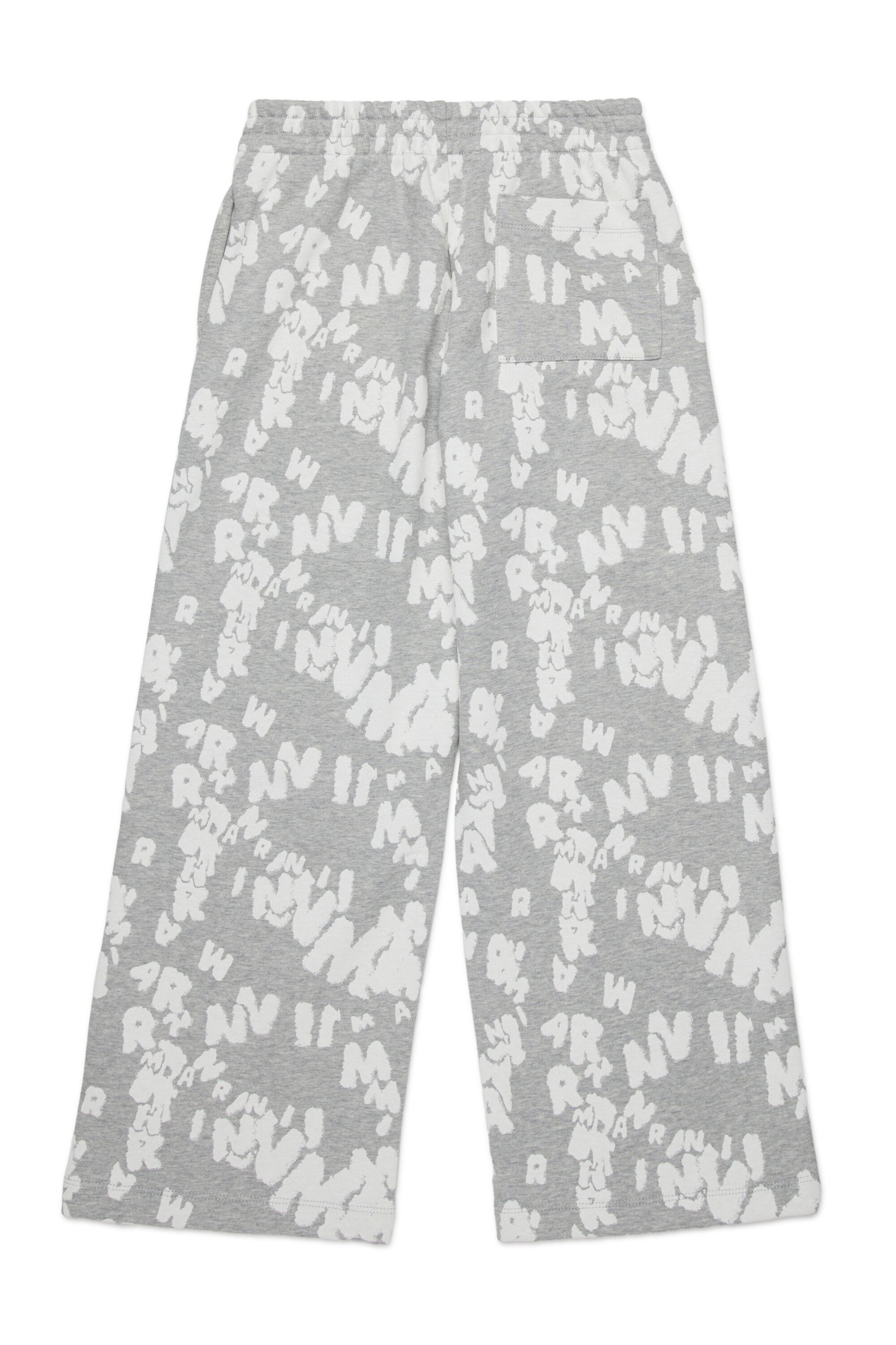 Sweatpants with all-over logo