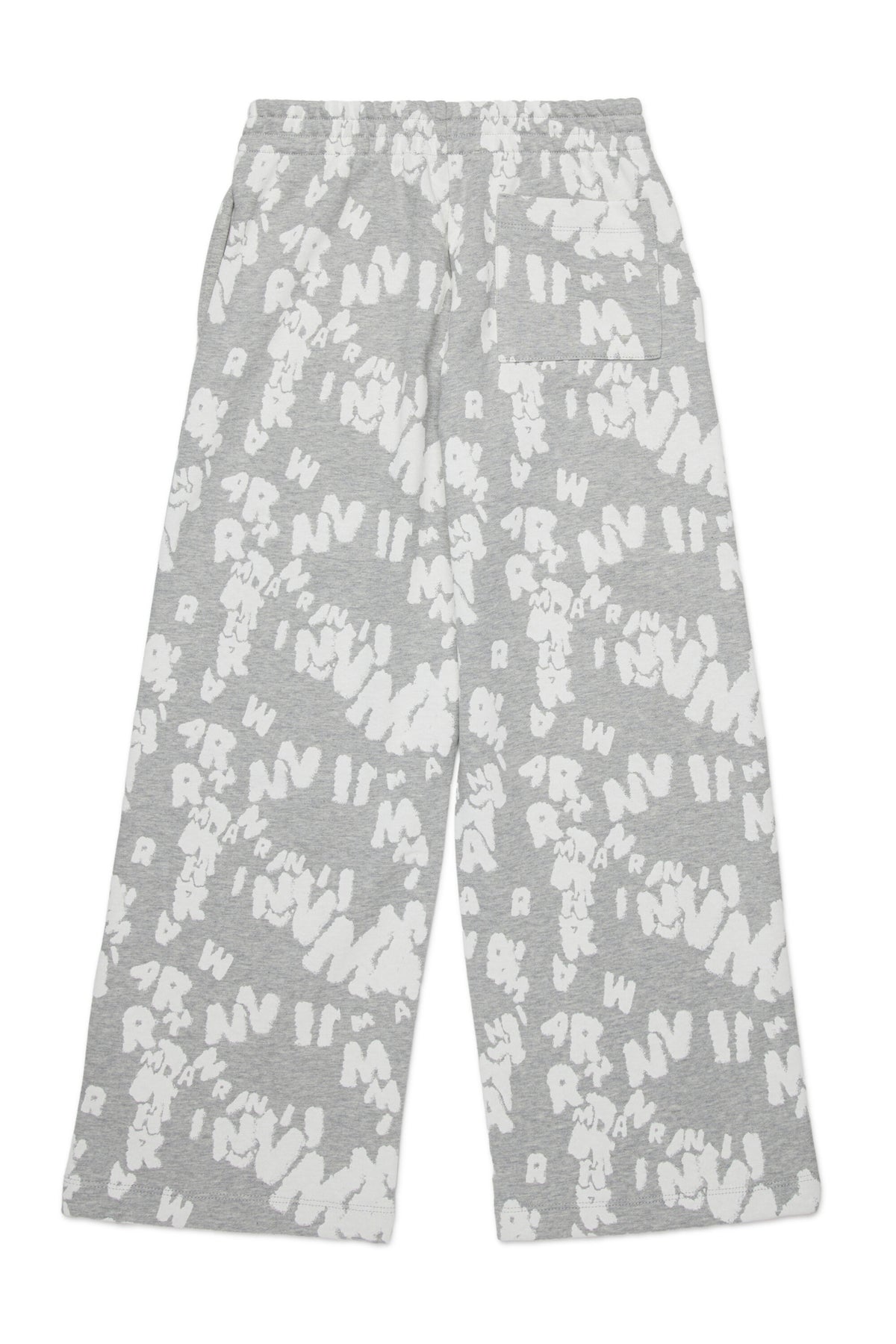 Sweatpants with all-over logo