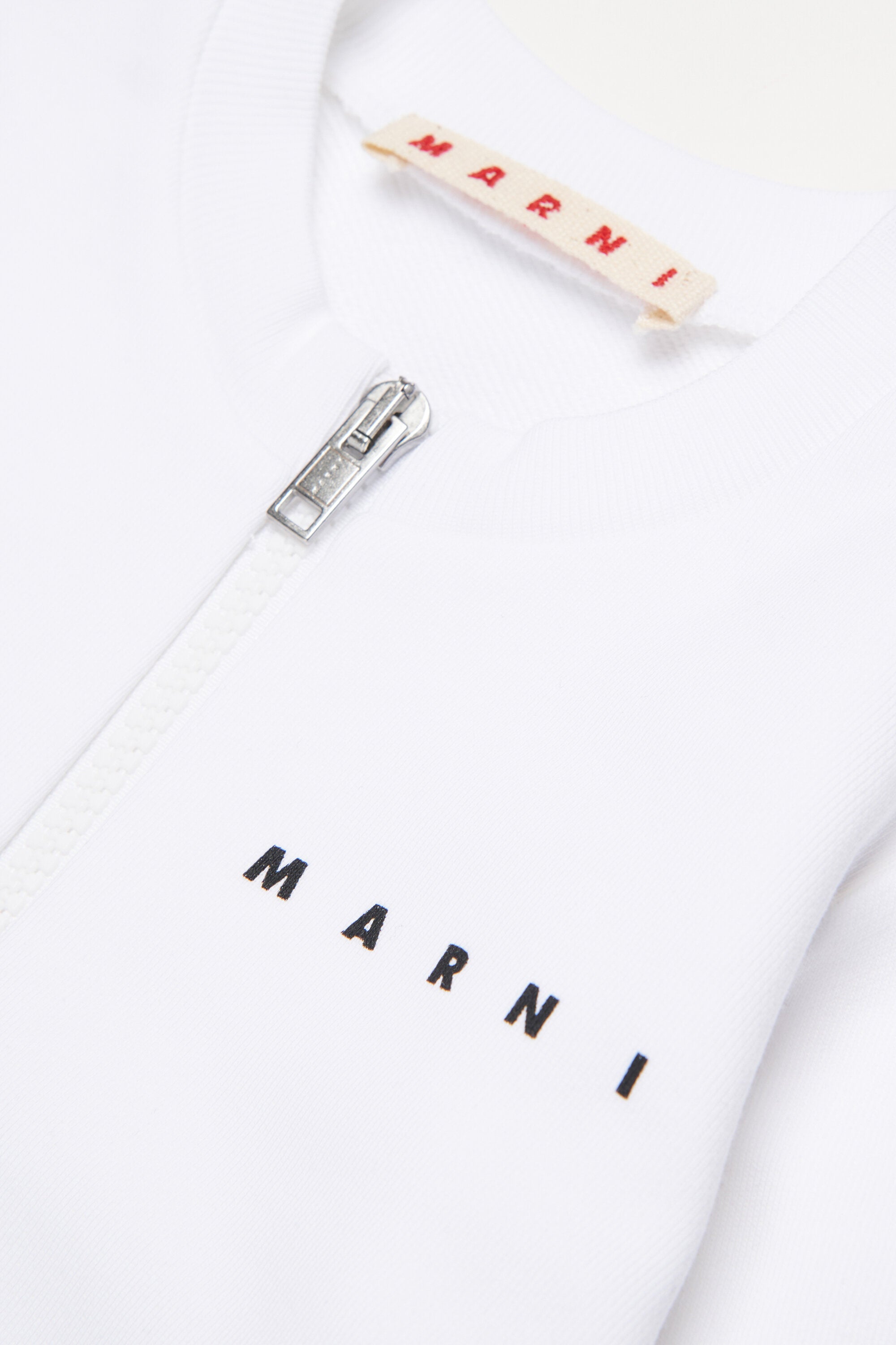 Full-zip sweatshirt with logo