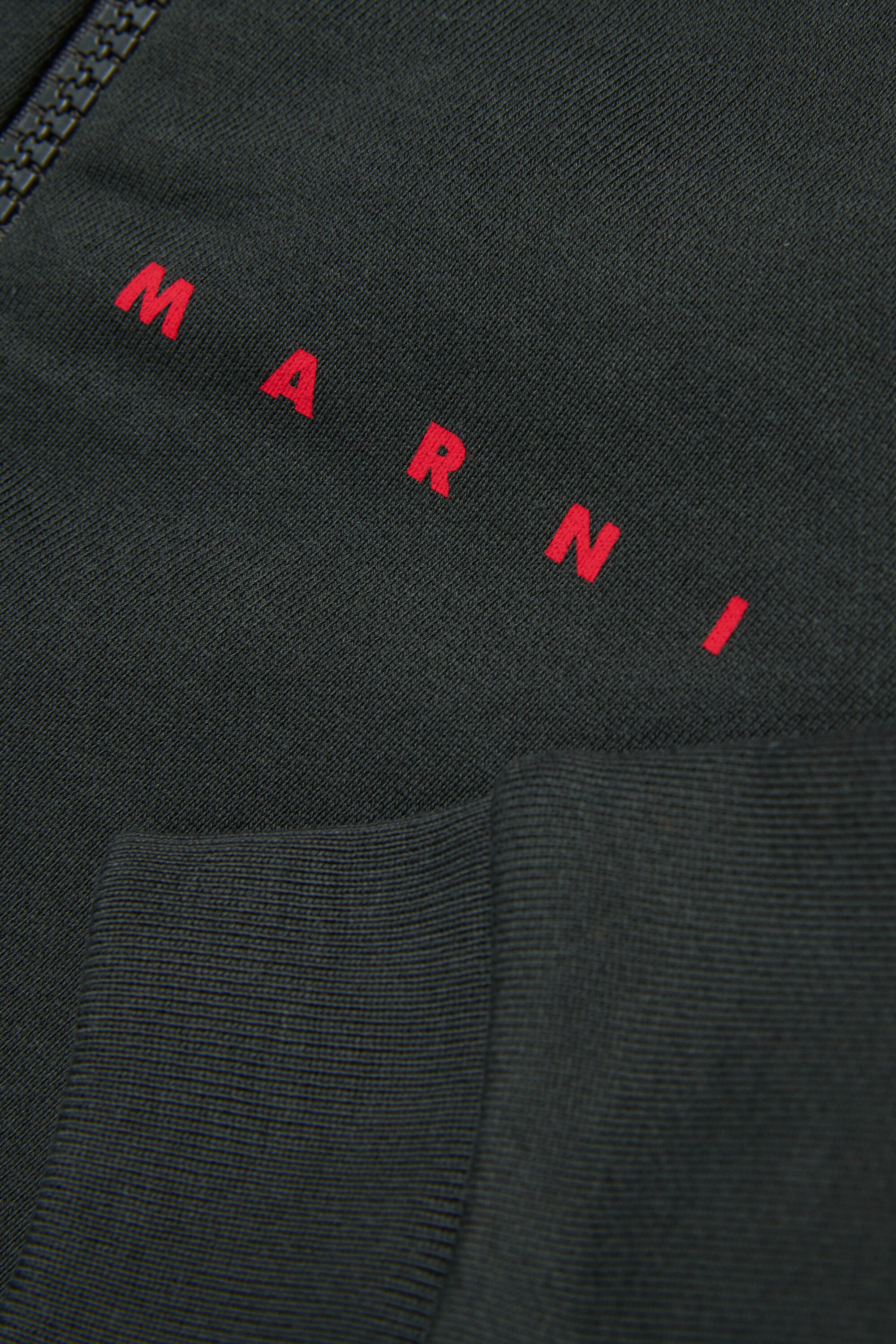 Full-zip sweatshirt with logo