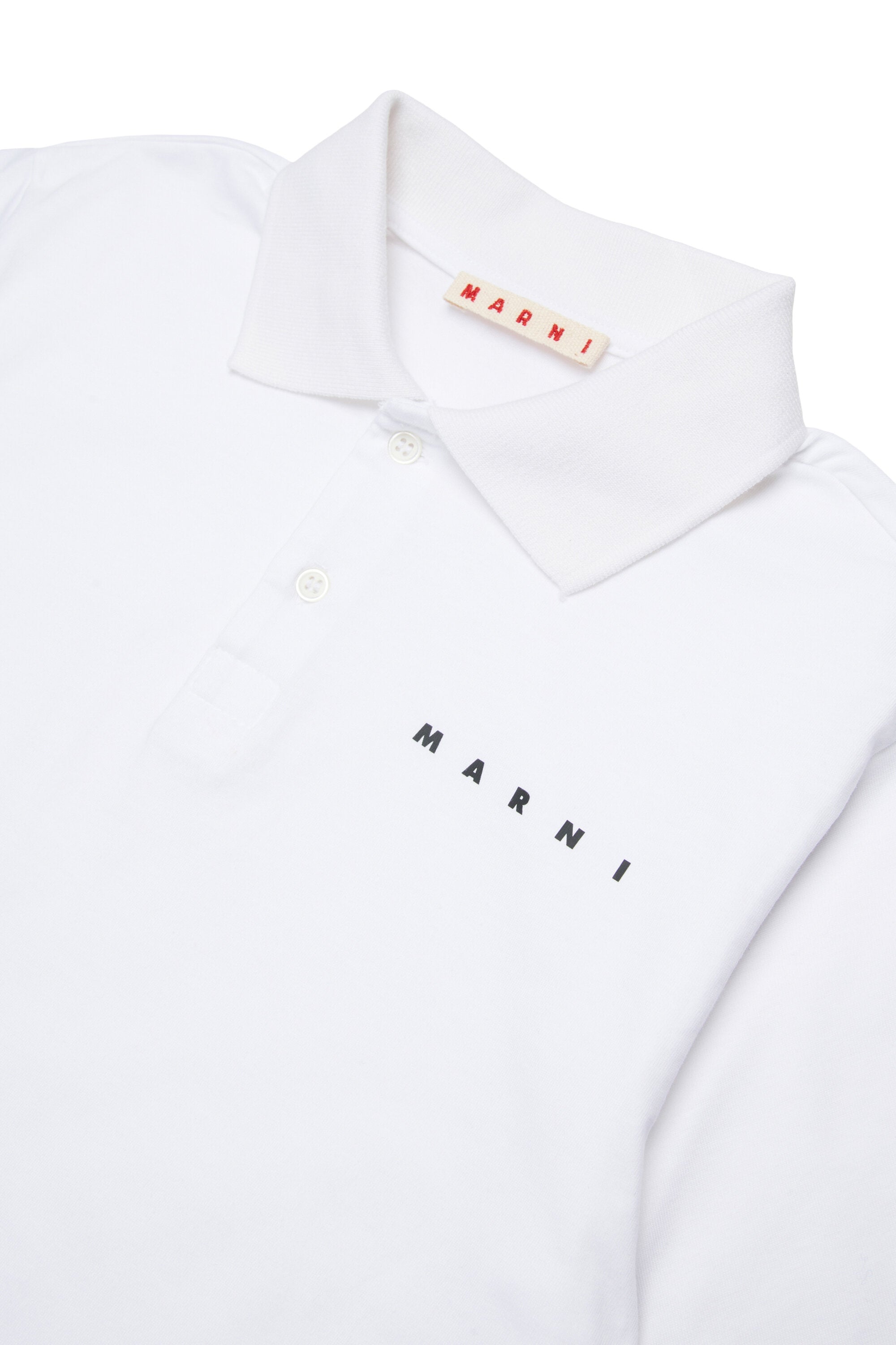 Polo shirt with logo on the chest