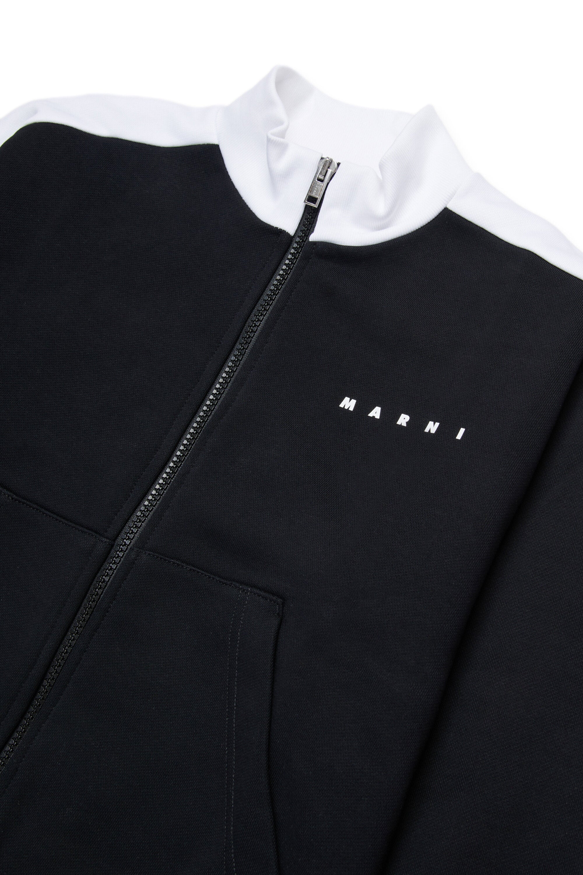 Full-zip sweatshirt with logo