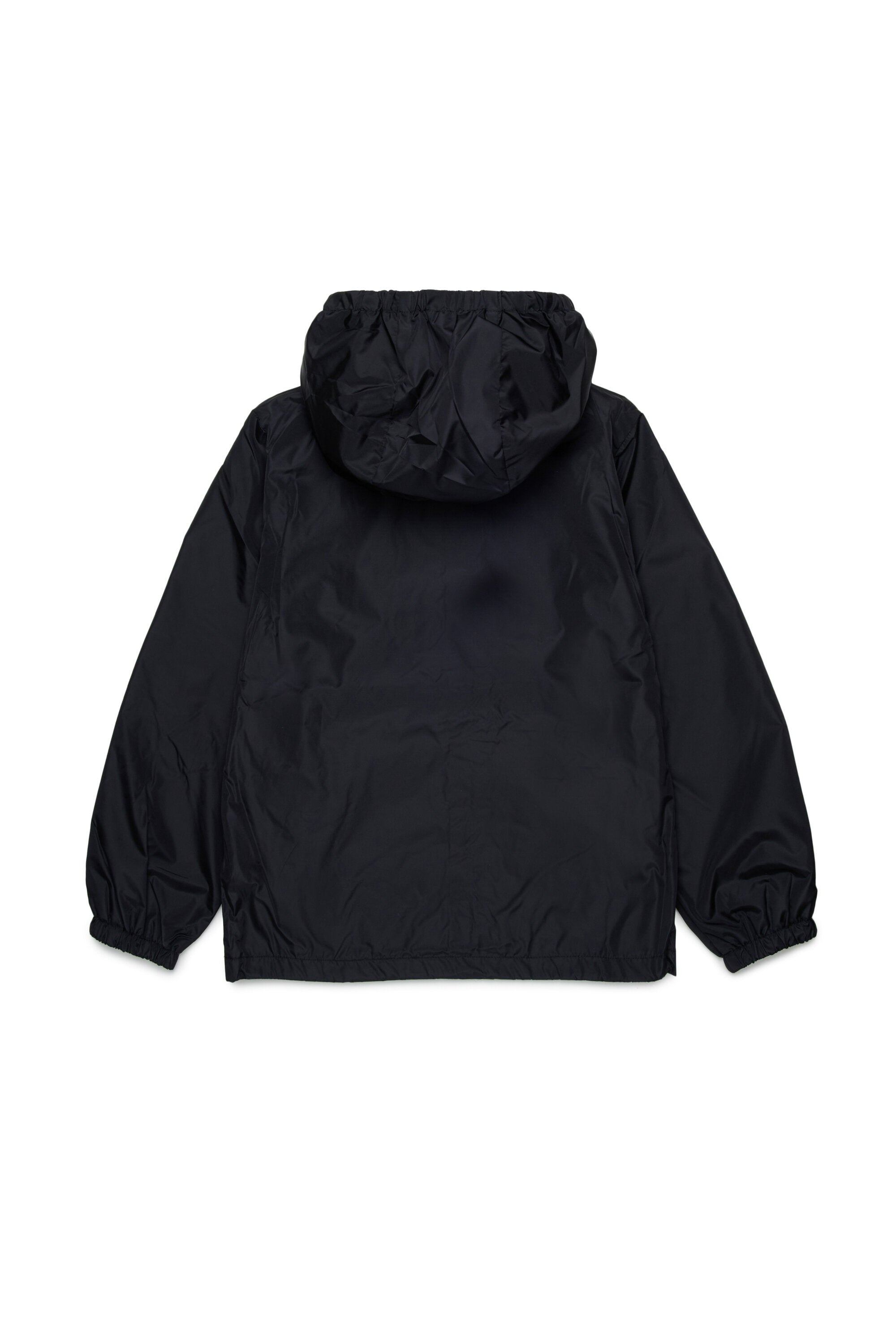 Windbreaker with printed logo