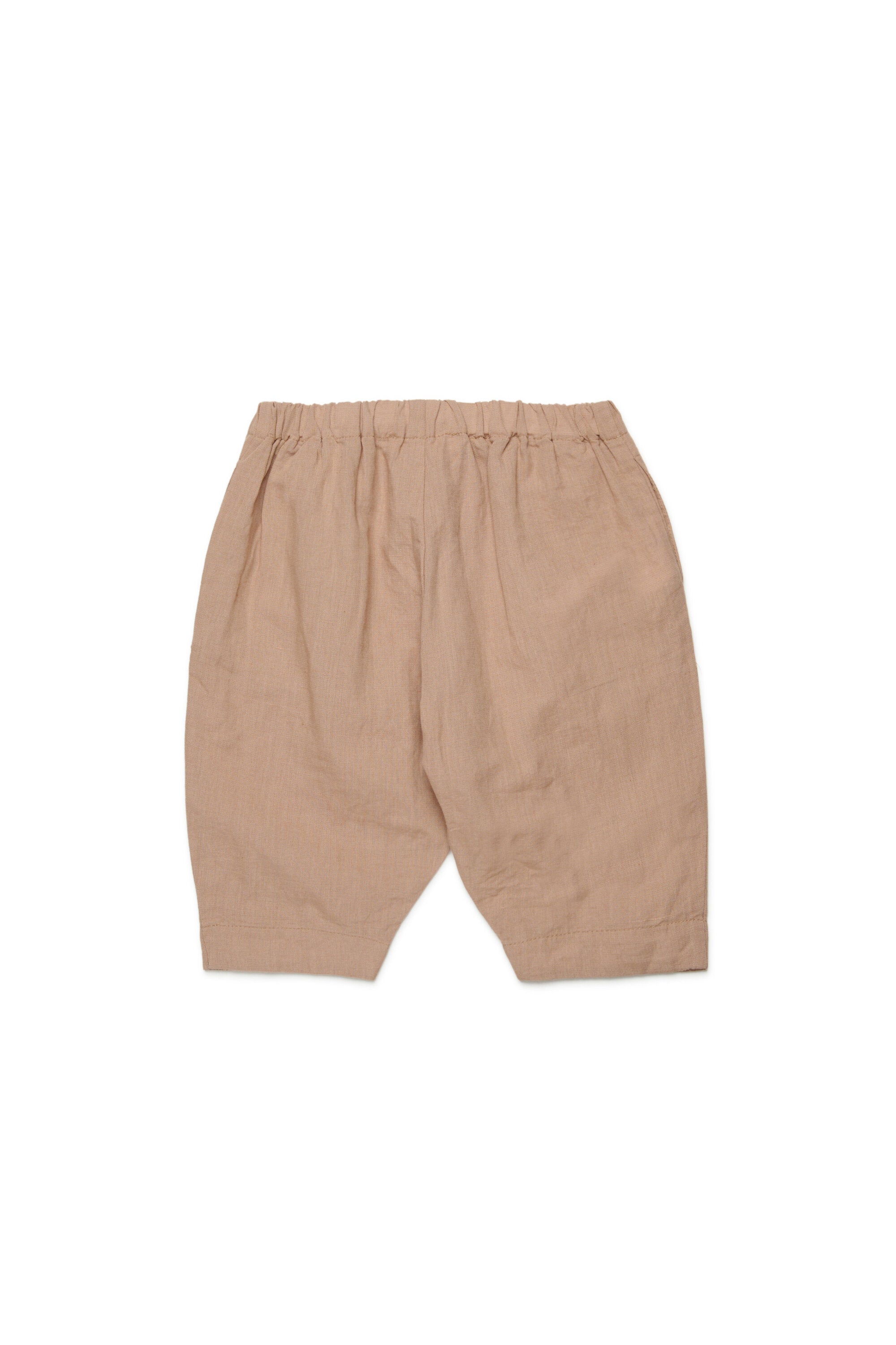 Trousers with embroidered logo