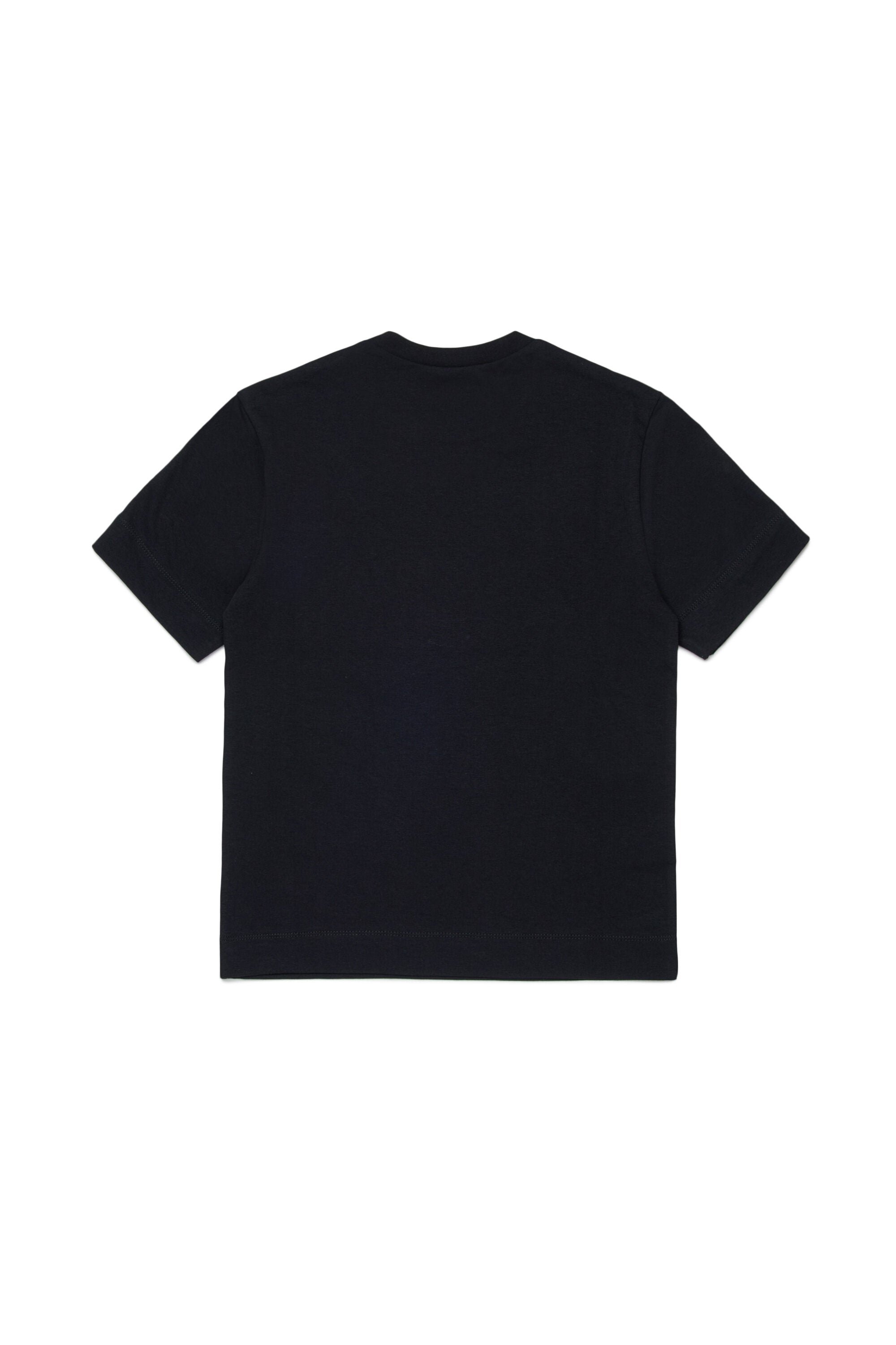 T-shirt with multicolor dinosaur print