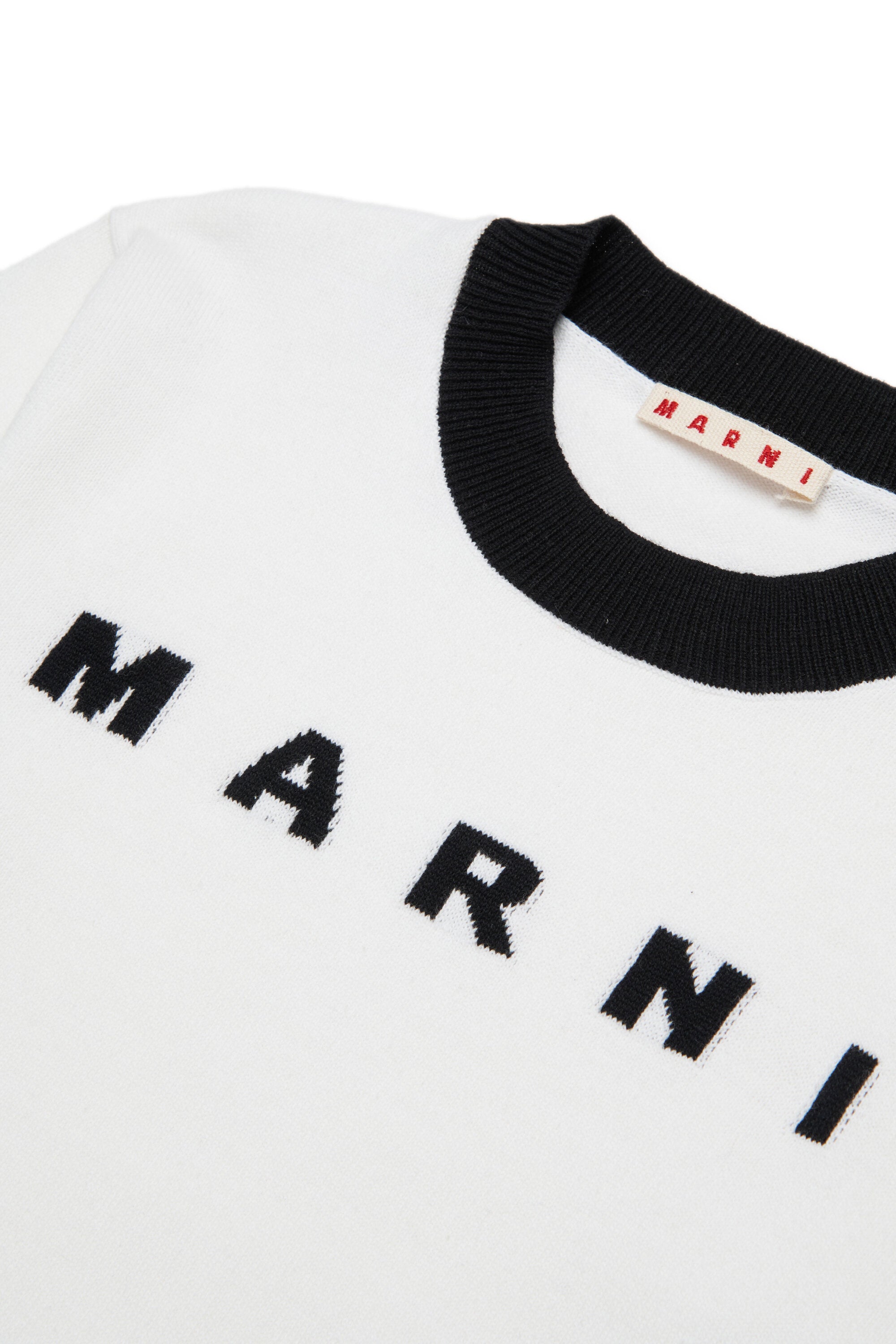 Crew-neck pullover with logo