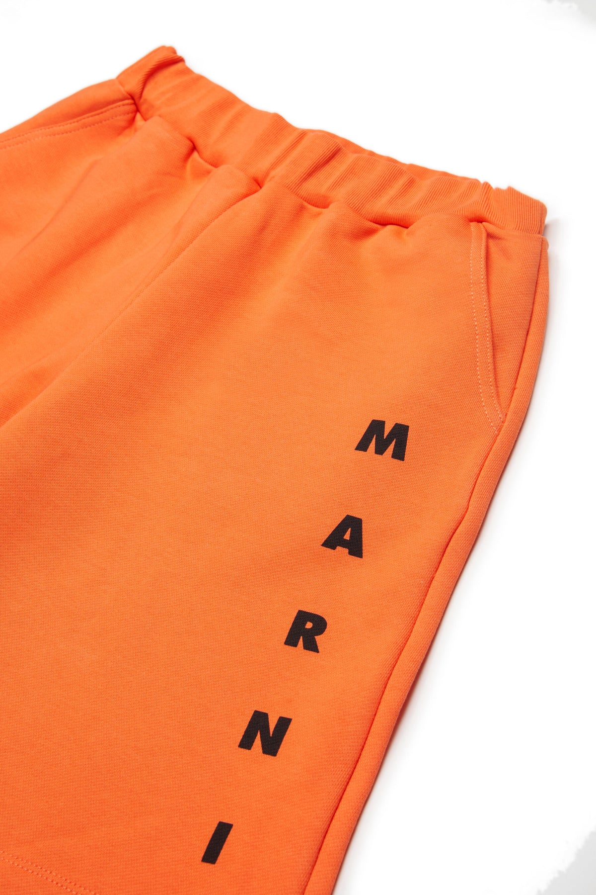 Logo fleece shorts