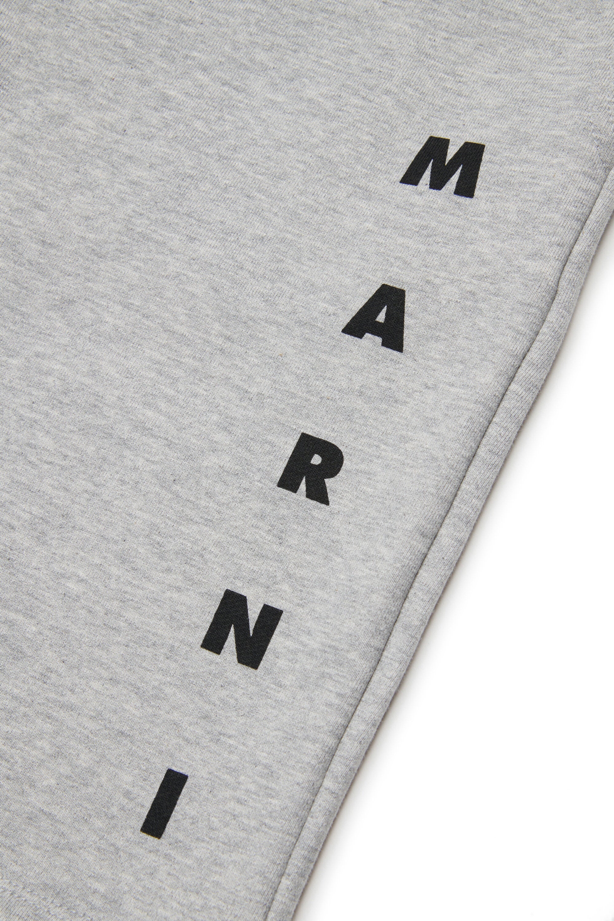 Logo fleece shorts
